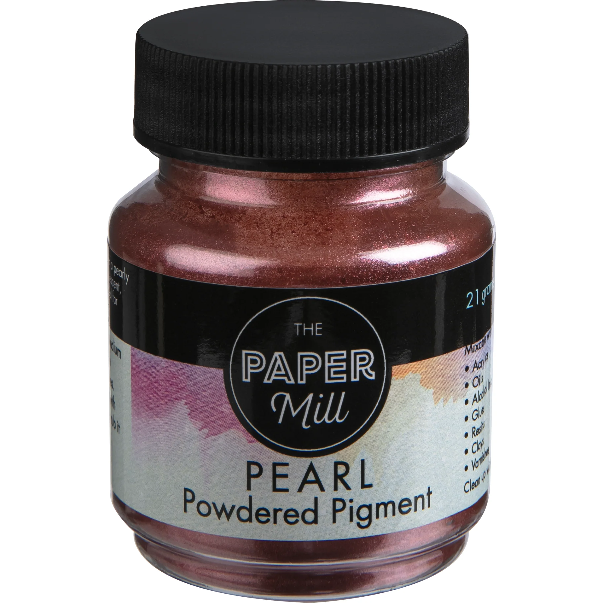 The Paper Mill Pearl Powder Pigment 21g Metallic Rose 181955A - Image 2