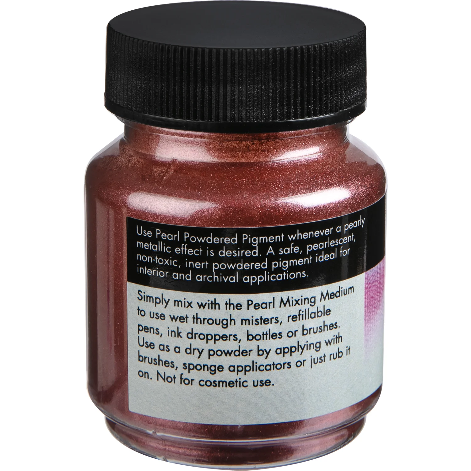 The Paper Mill Pearl Powder Pigment 21g Metallic Rose 181955A - Image 3
