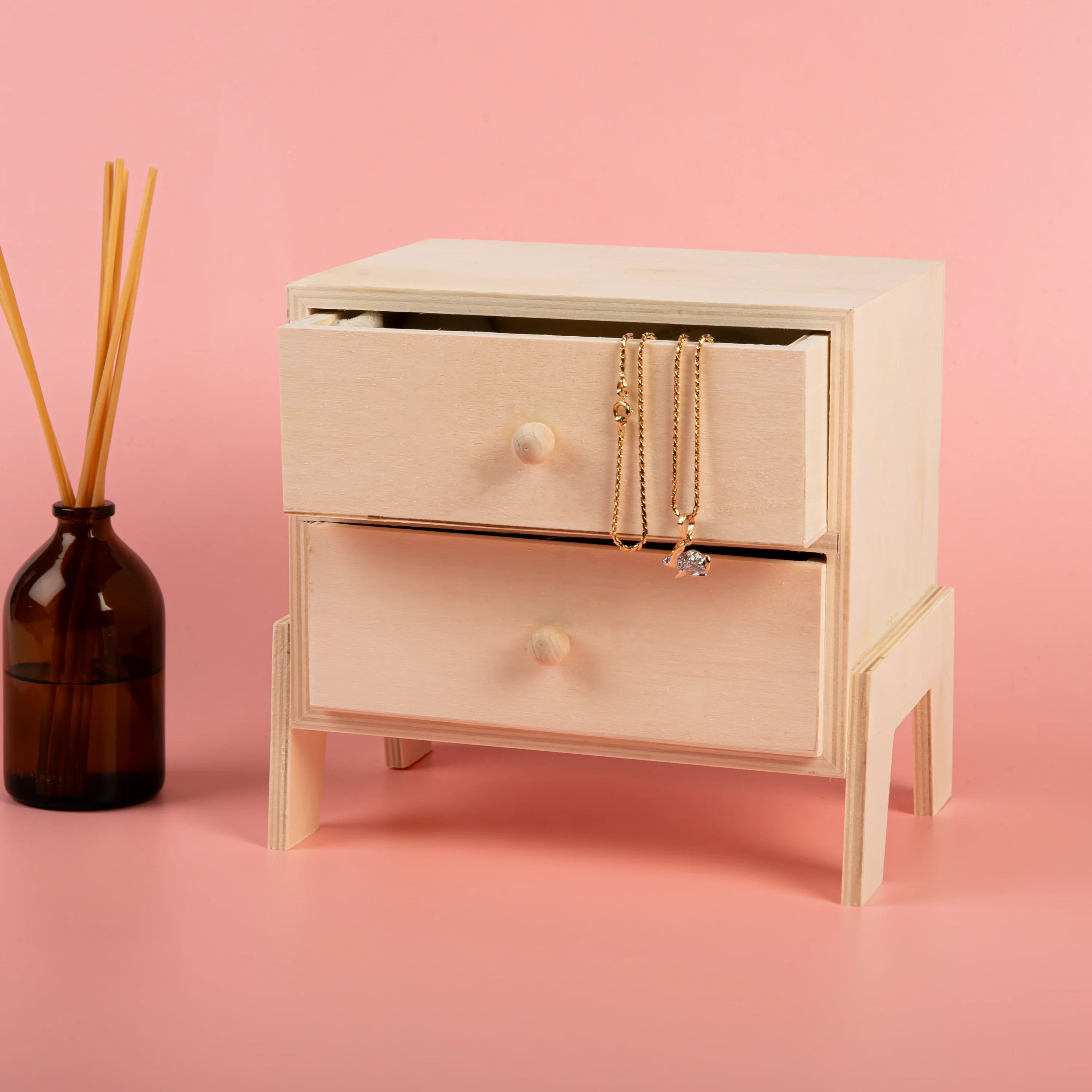 Urban Crafter 2 Drawer Free-standing Chest 18.5x12.5x17.5cm - Image 2