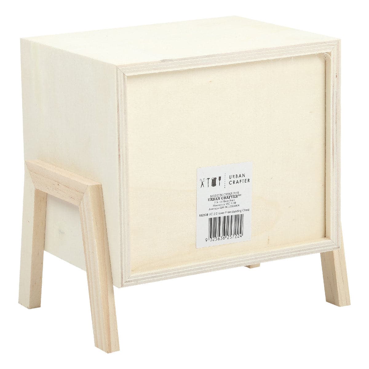 Urban Crafter 2 Drawer Free-standing Chest 18.5x12.5x17.5cm - Image 5