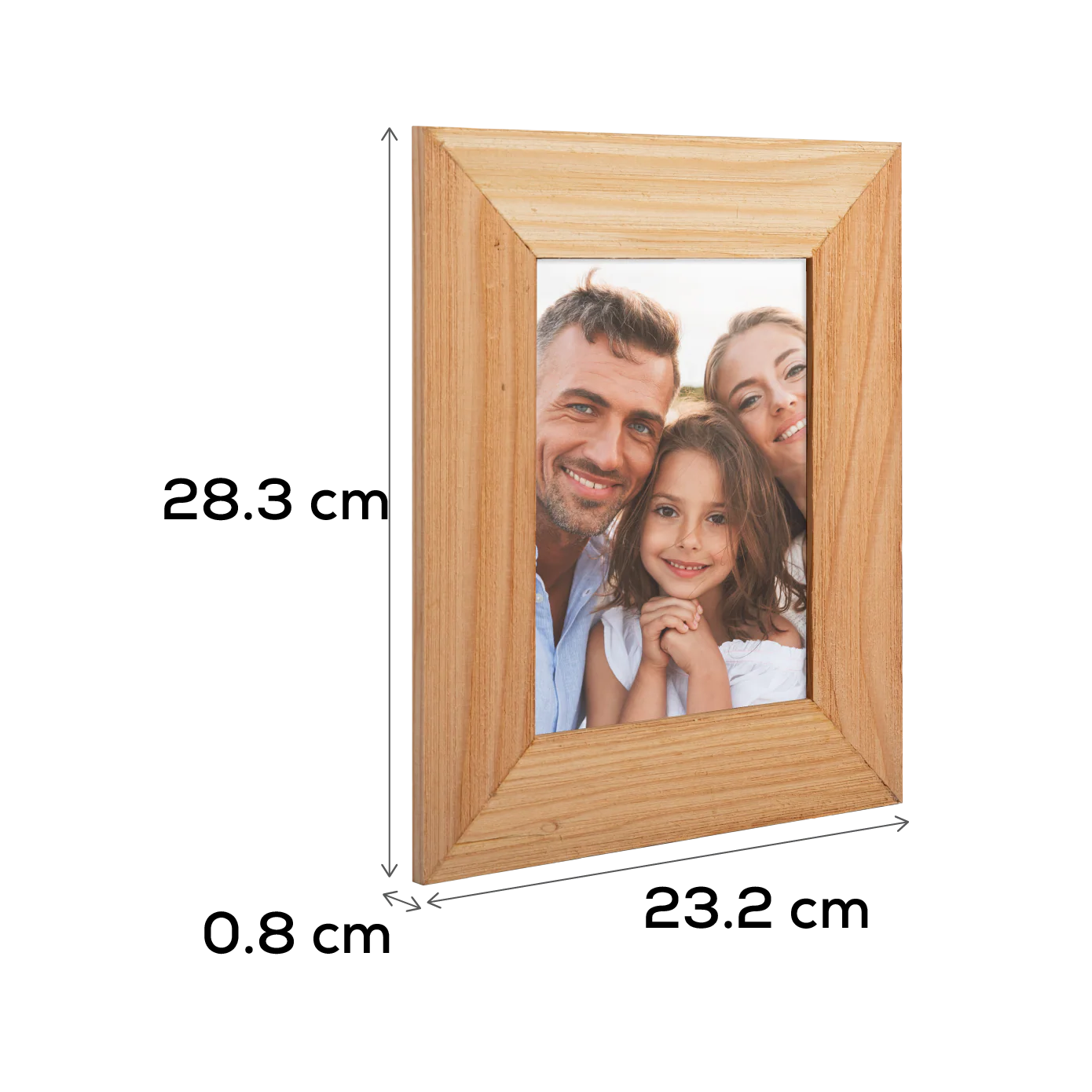 Urban Crafter Brushed Pine Frame 5x7in - Image 4