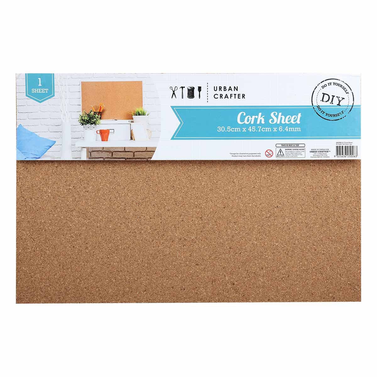 Urban Crafter Cork Sheet 30.5 x 45.7 x 6.4mm