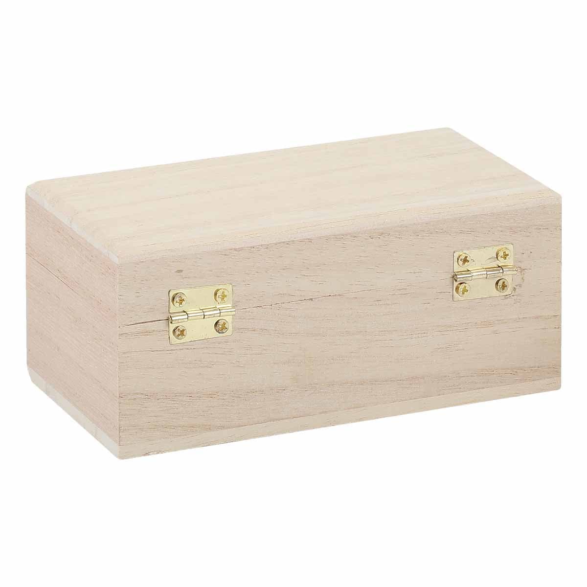 Urban Crafter Paulownia Rectangle Box 13 x 7 x 5.8cm - Image 4