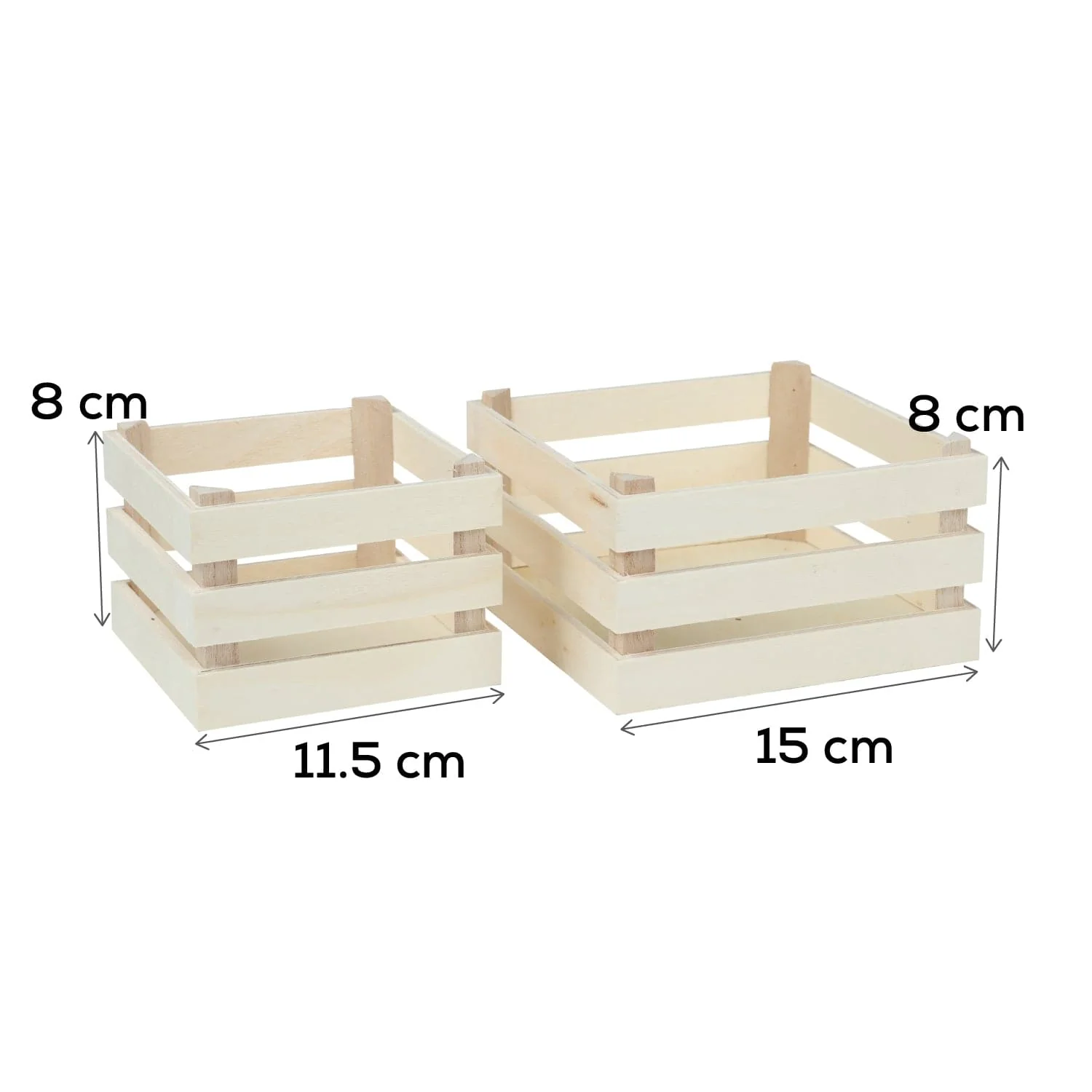 Urban Crafter Plywood Crates Set Of 2 - Image 3