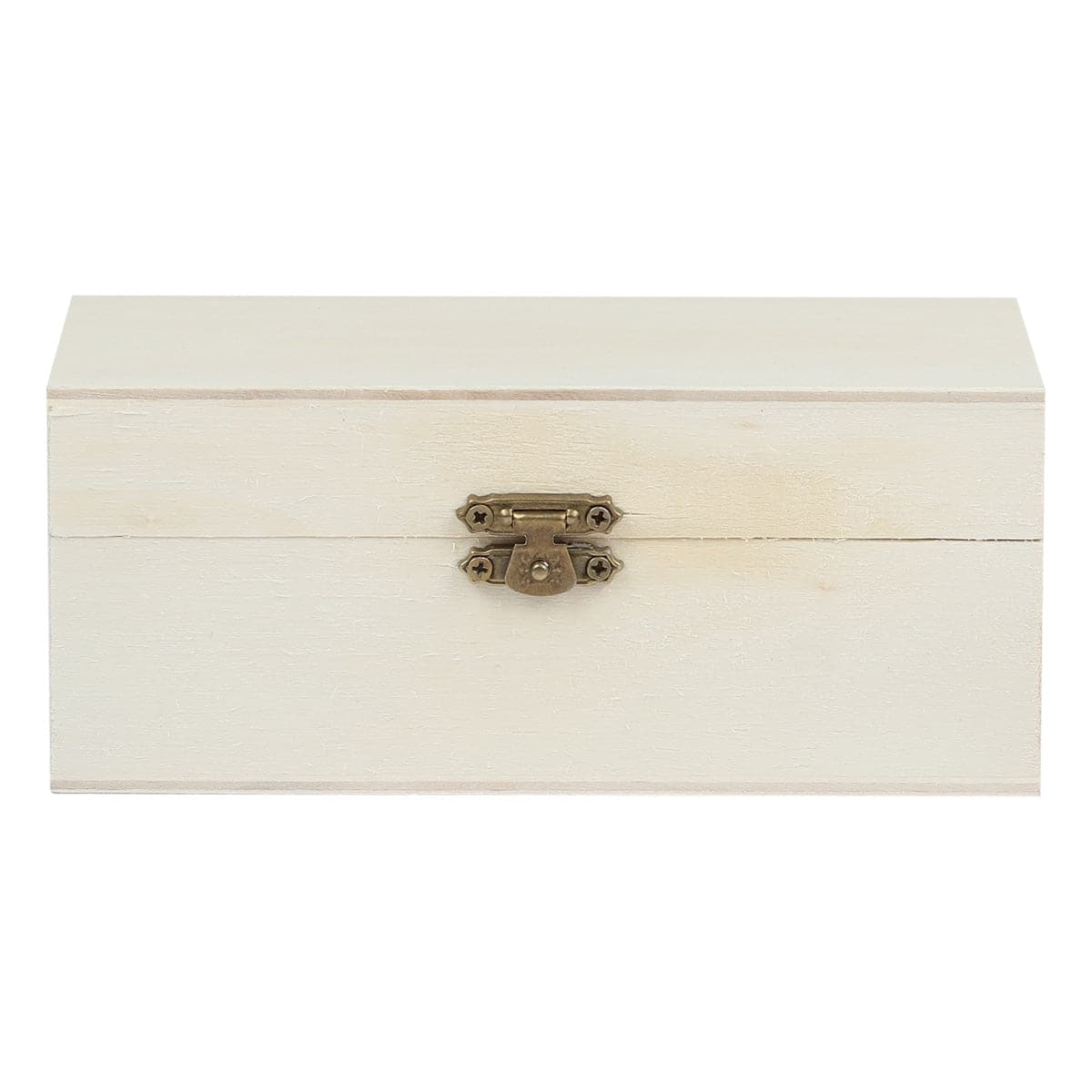 Urban Crafter Plywood Rectangular Box with Latch 16 x 7.7 x 6.8cm