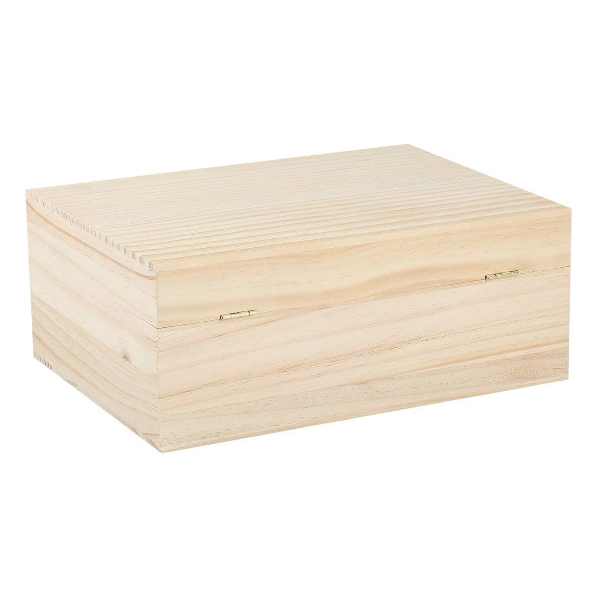 Urban Crafter Rectangular Pine Gift Box with Latch 30x22x12cm - Image 4