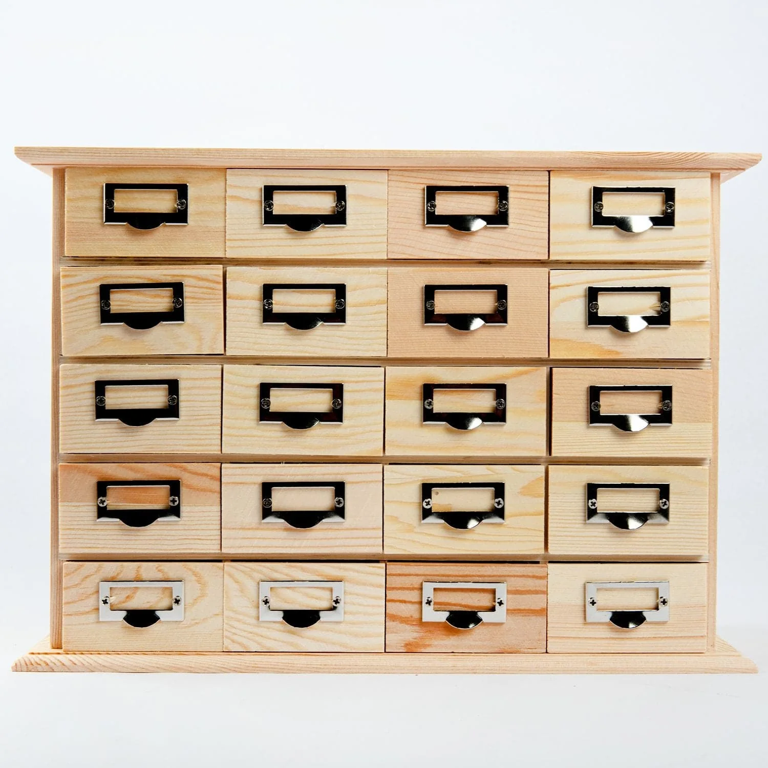 Urban Crafter Wooden 20 Drawer Storage Box 31 x 10 x 22cm - Image 4