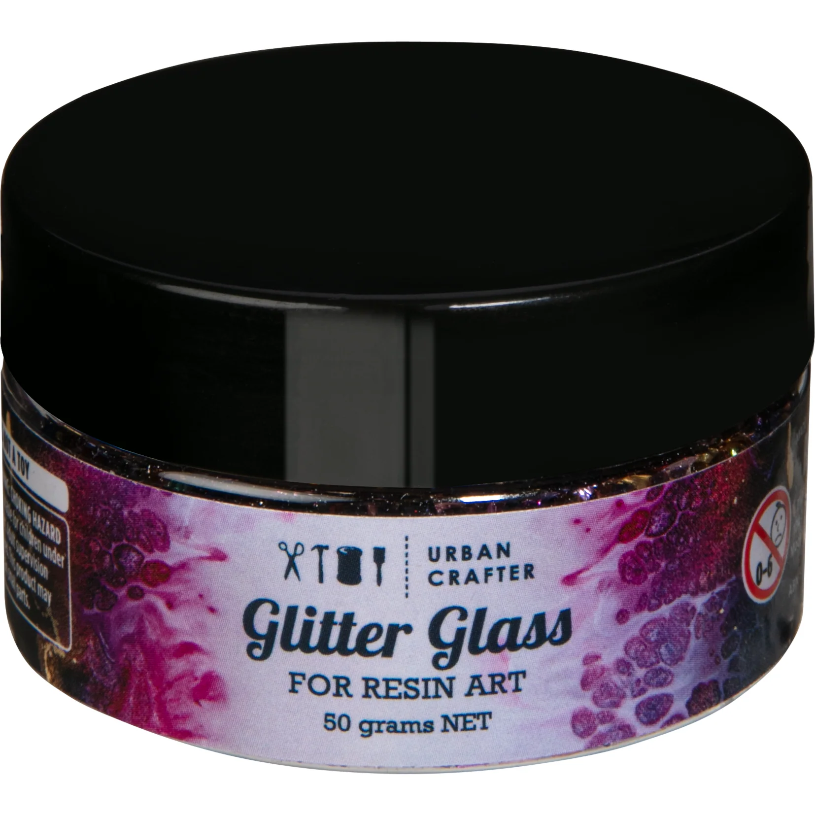 Urban Crafter 001 Multi Colour Mix Glass Glitter - Multicolor 50g - Image 4