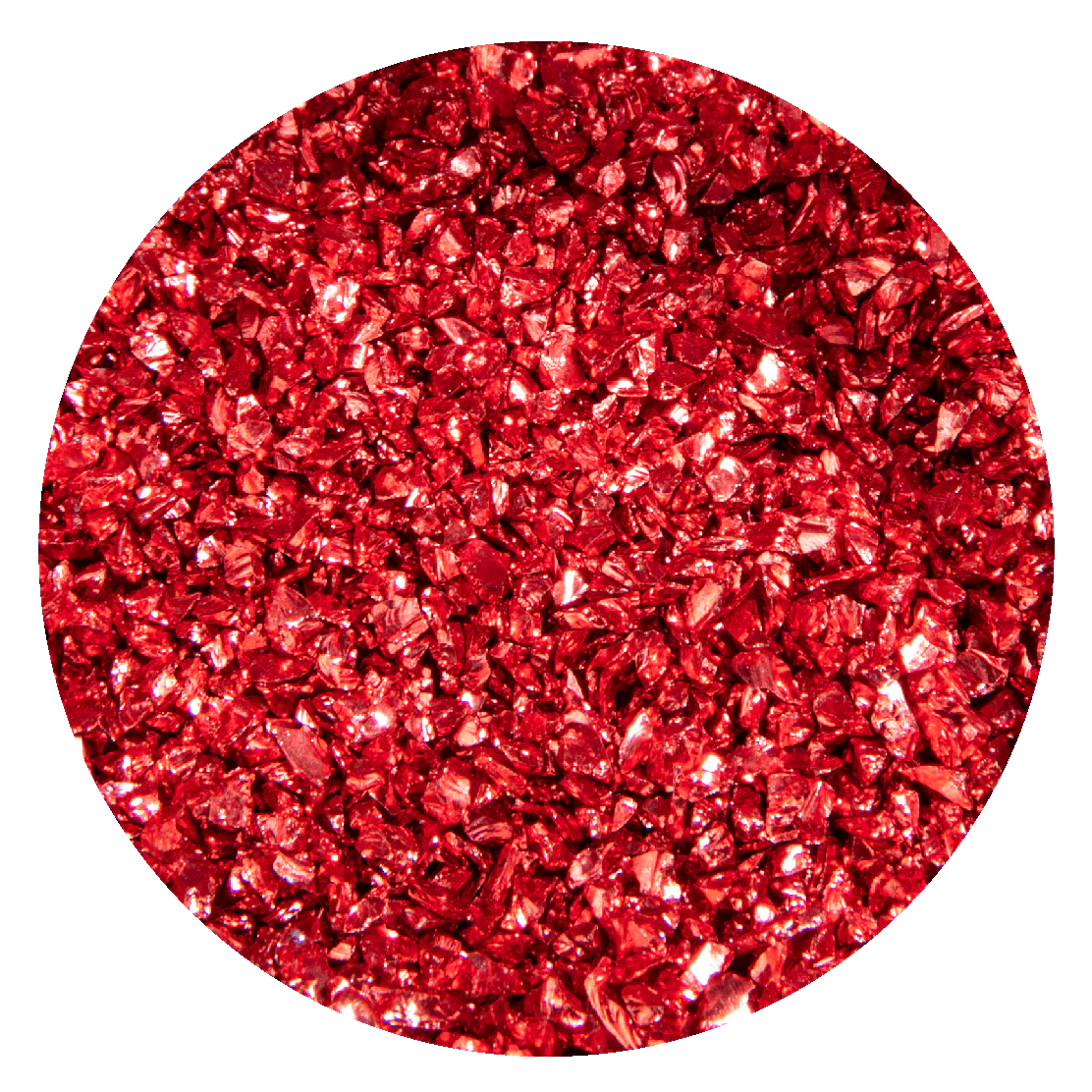 Urban Crafter 001 Multi Colour Mix Glitter Glass-Red 50g - Image 6