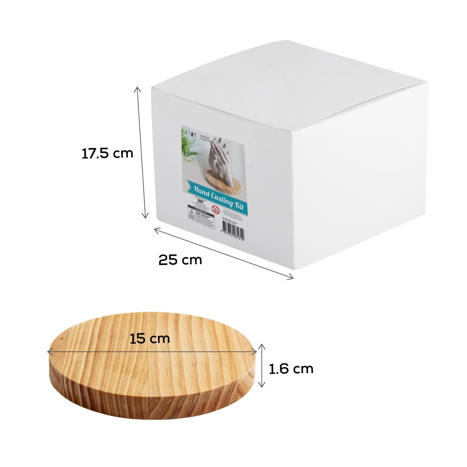 Urban Crafter 3D Hand Casting Kit - Image 6