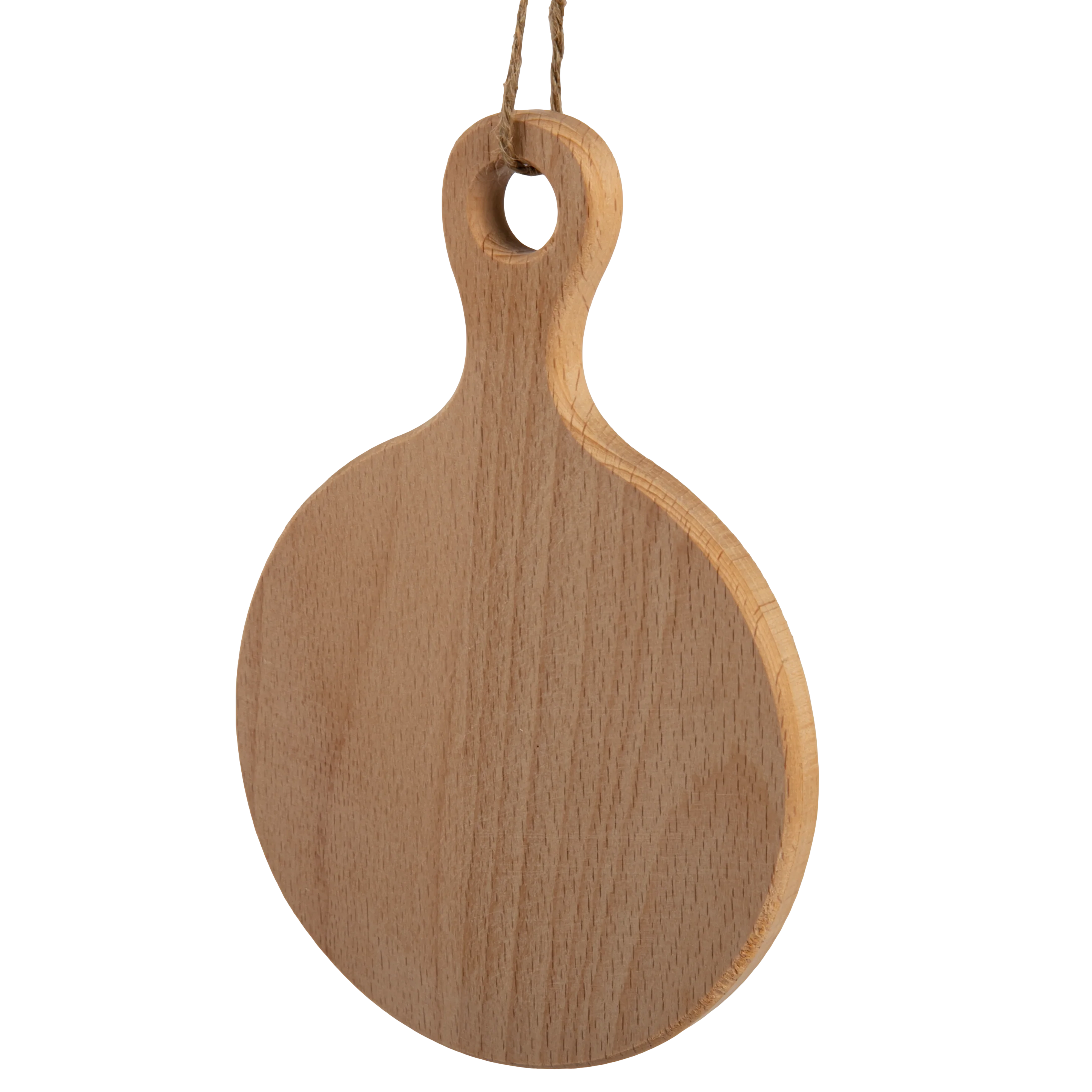 Urban Crafter Beech Round Serving Board 11.7x17x1.2cm - Image 3