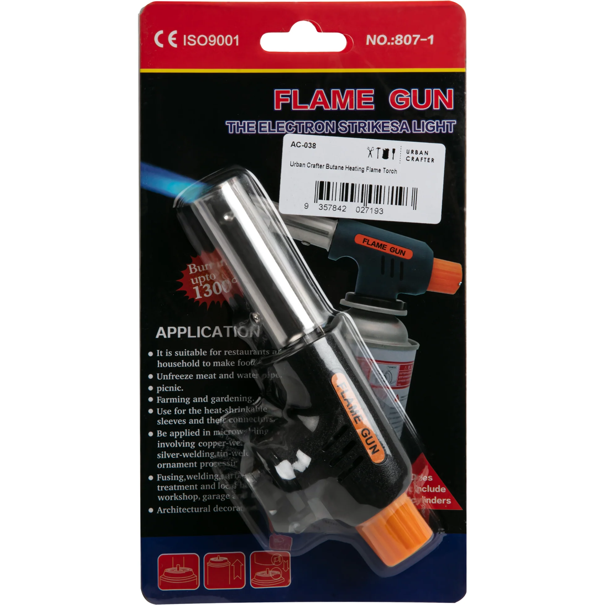 Urban Crafter Butane Heating Flame Torch - Image 8
