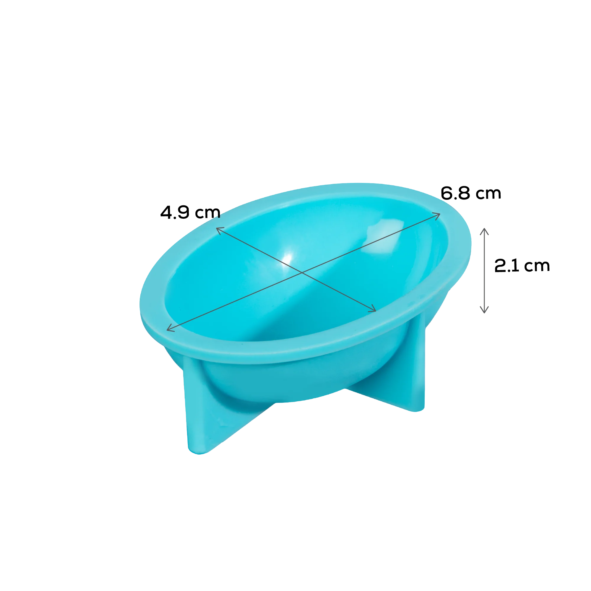 Urban Crafter Easter Half Dimensional Egg Silicone Mould 6.8x4.9x2.1cm - Image 5