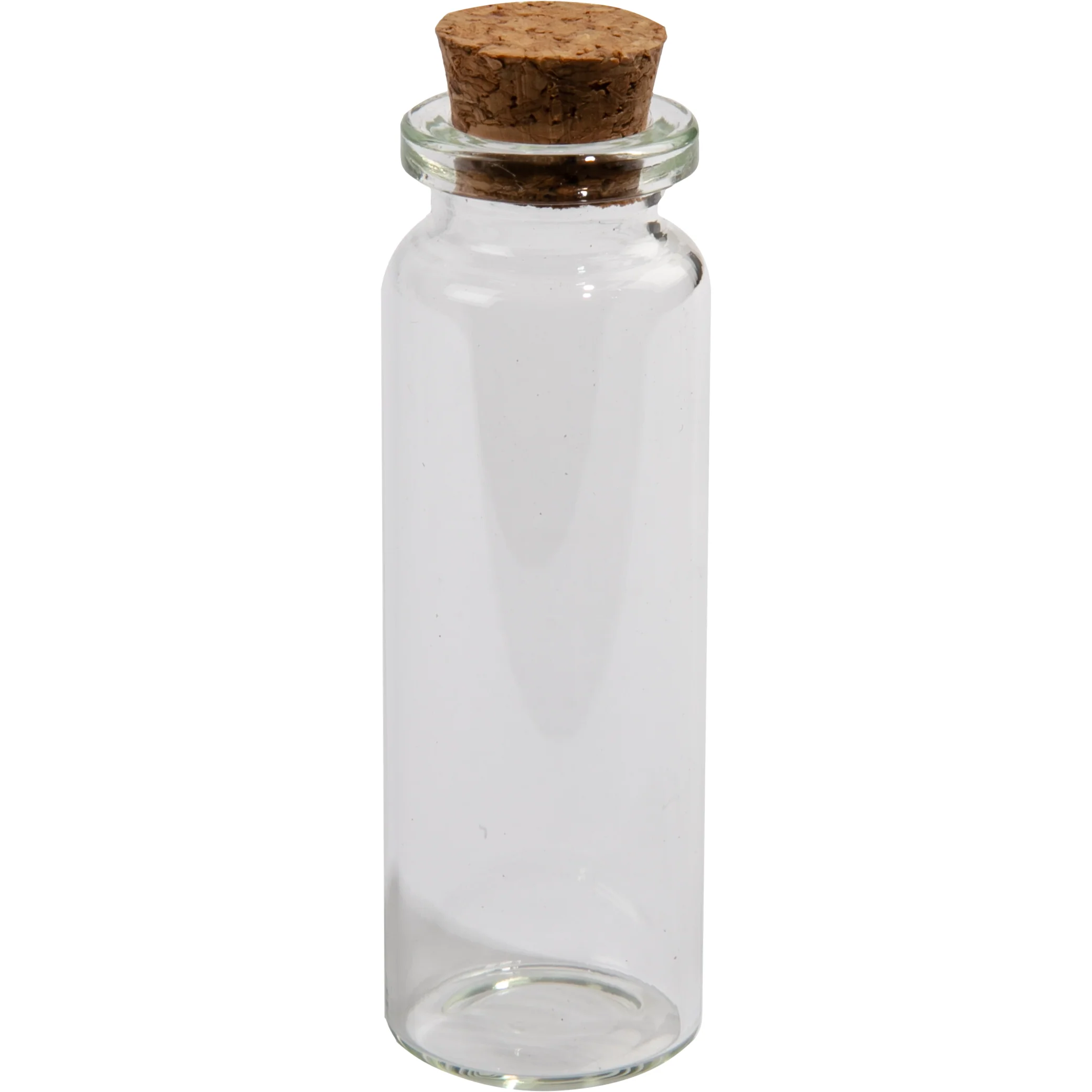 Urban Crafter Glass Bottle with Cork Stopper 22x65mm (4 Pieces) - Image 6