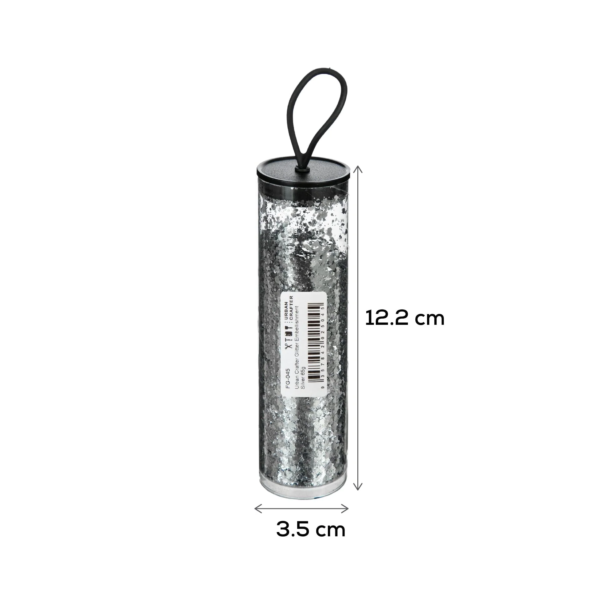 Urban Crafter Glitter Embellishment Silver 65g - Image 6