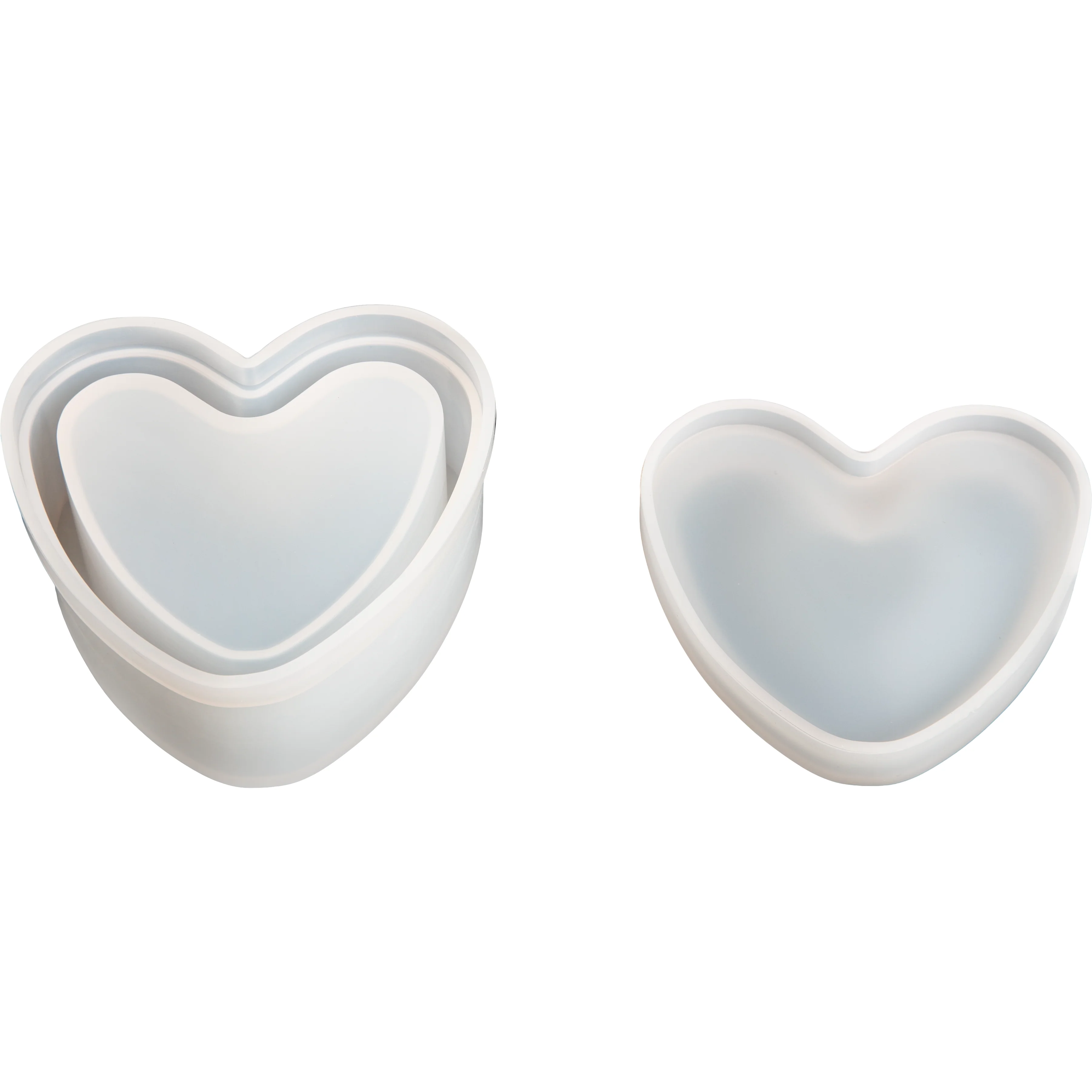 Urban Crafter Heart Box  Silicone Mould 8x7.2x3.7cm - Image 6