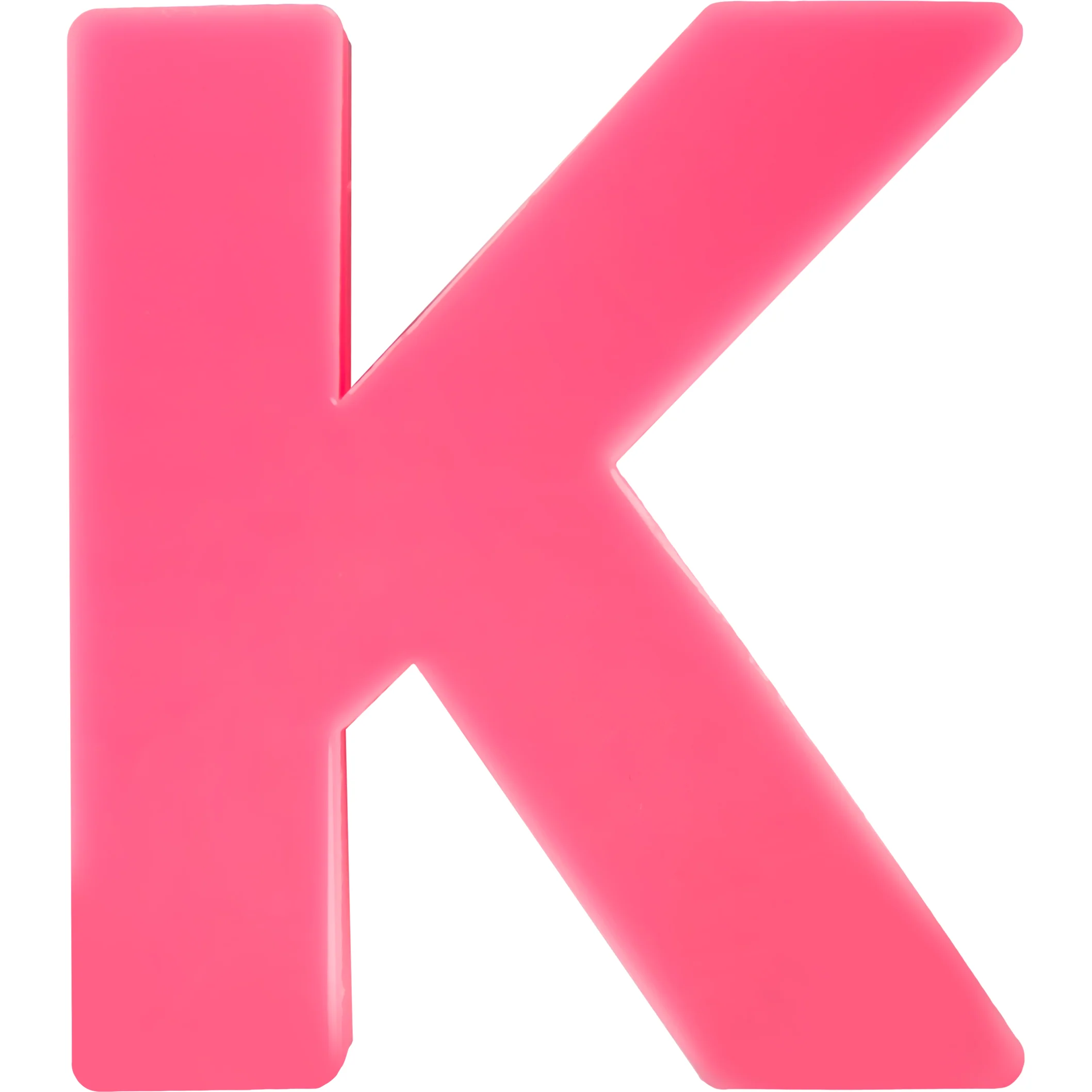 Urban Crafter - Large  Alphabet Silicone Mould  - K -Height:15.2cm - Image 2