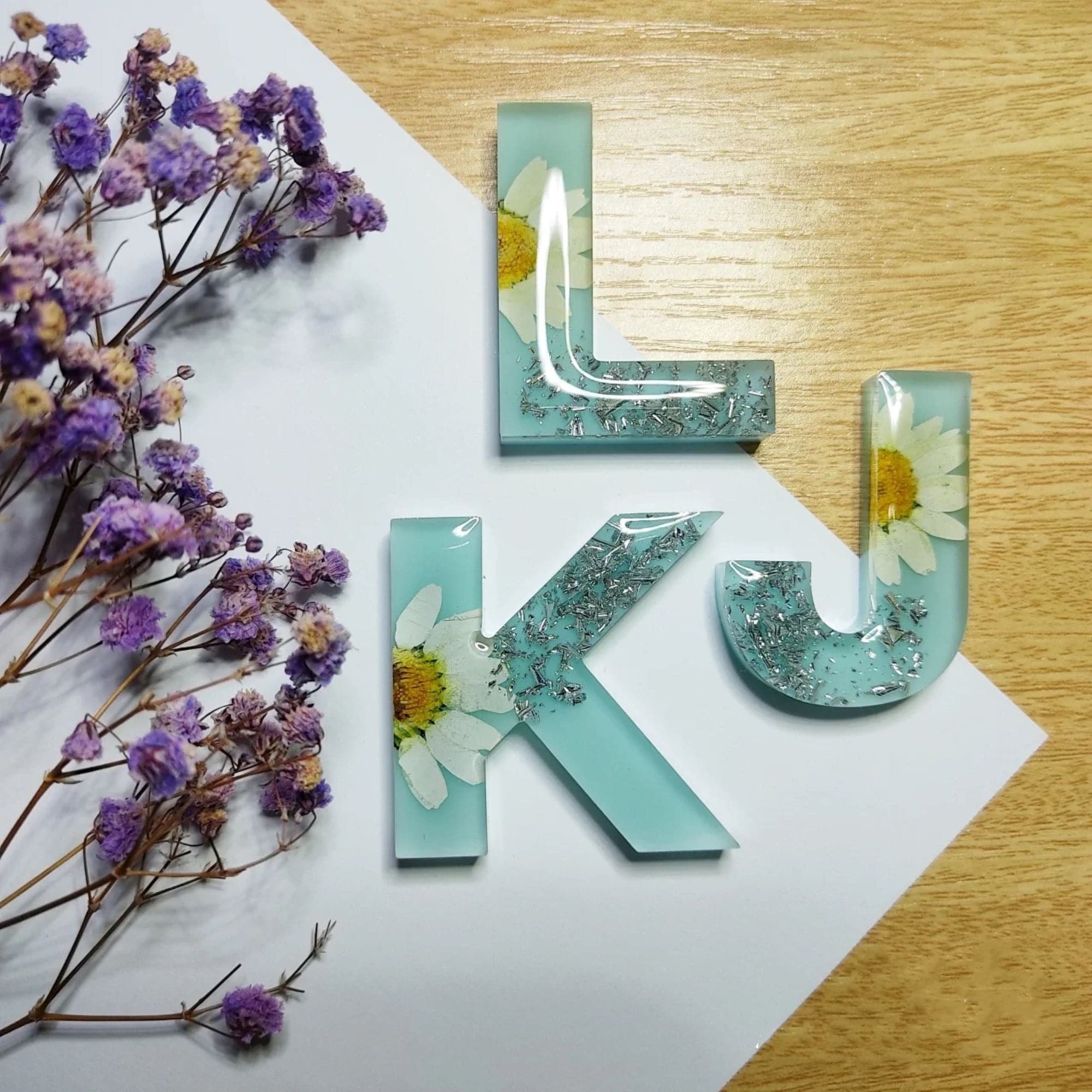 Urban Crafter - Large  Alphabet Silicone Mould  - K -Height:15.2cm - Image 3