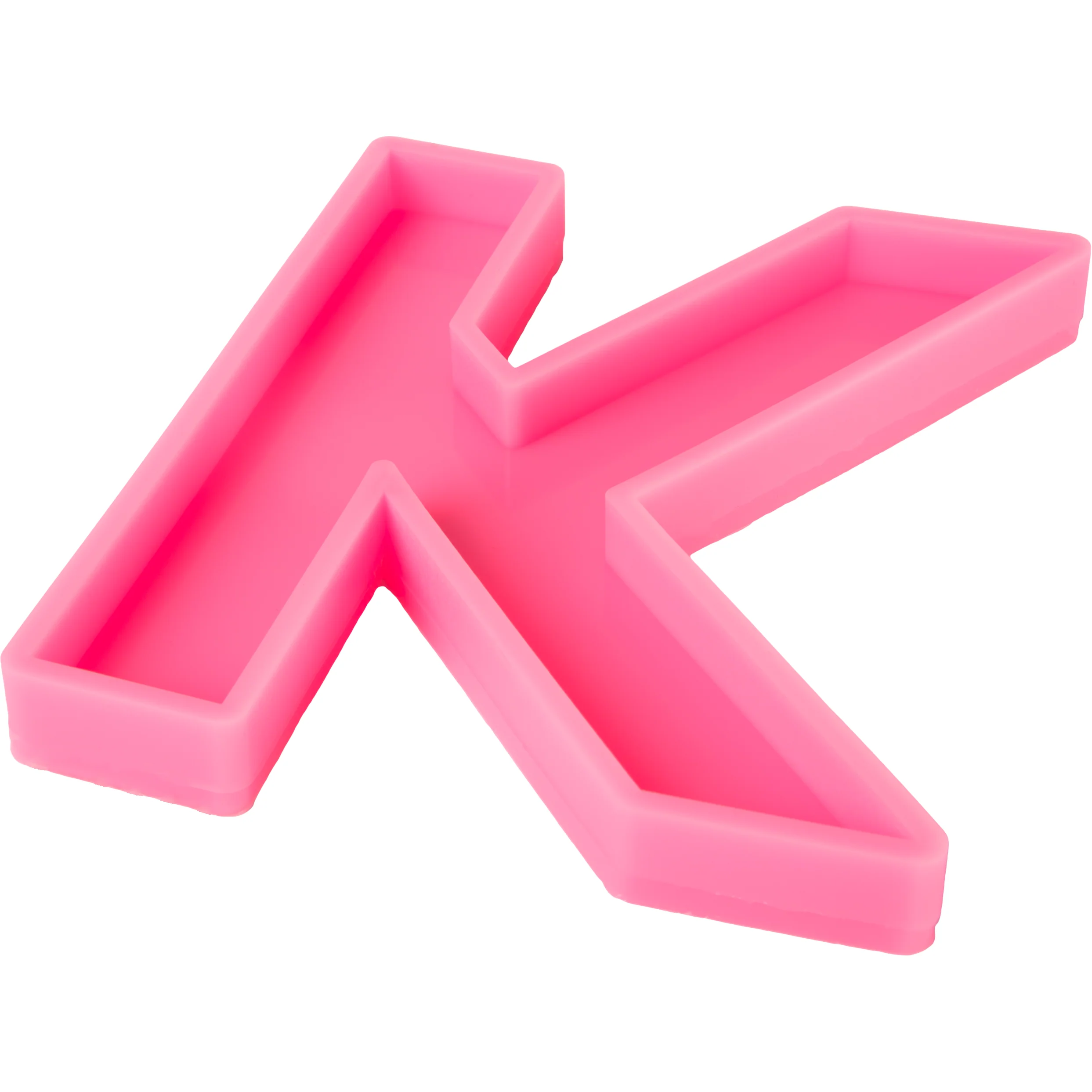 Urban Crafter - Large  Alphabet Silicone Mould  - K -Height:15.2cm - Image 7