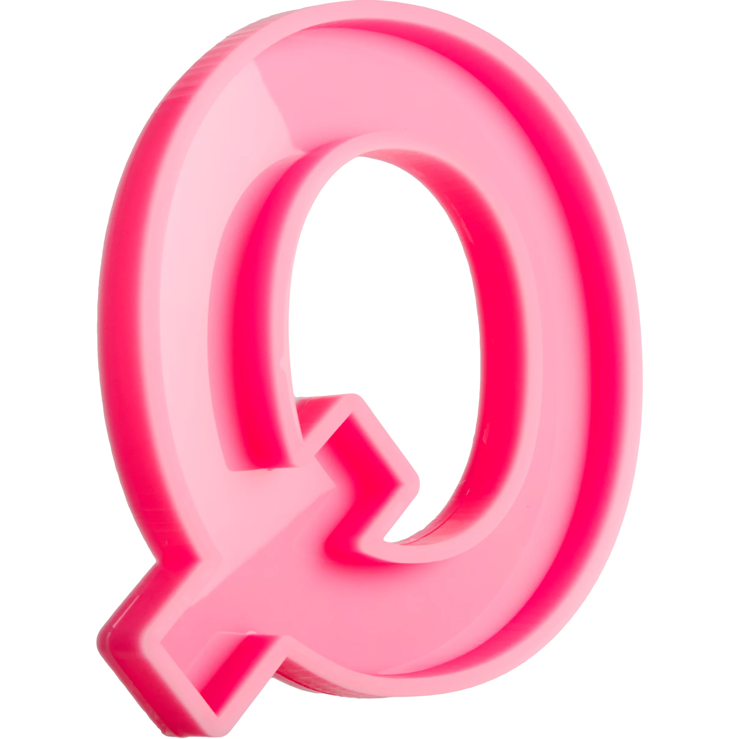 Urban Crafter - Large  Alphabet Silicone Mould  - Q -Height:15.2cm - Image 3