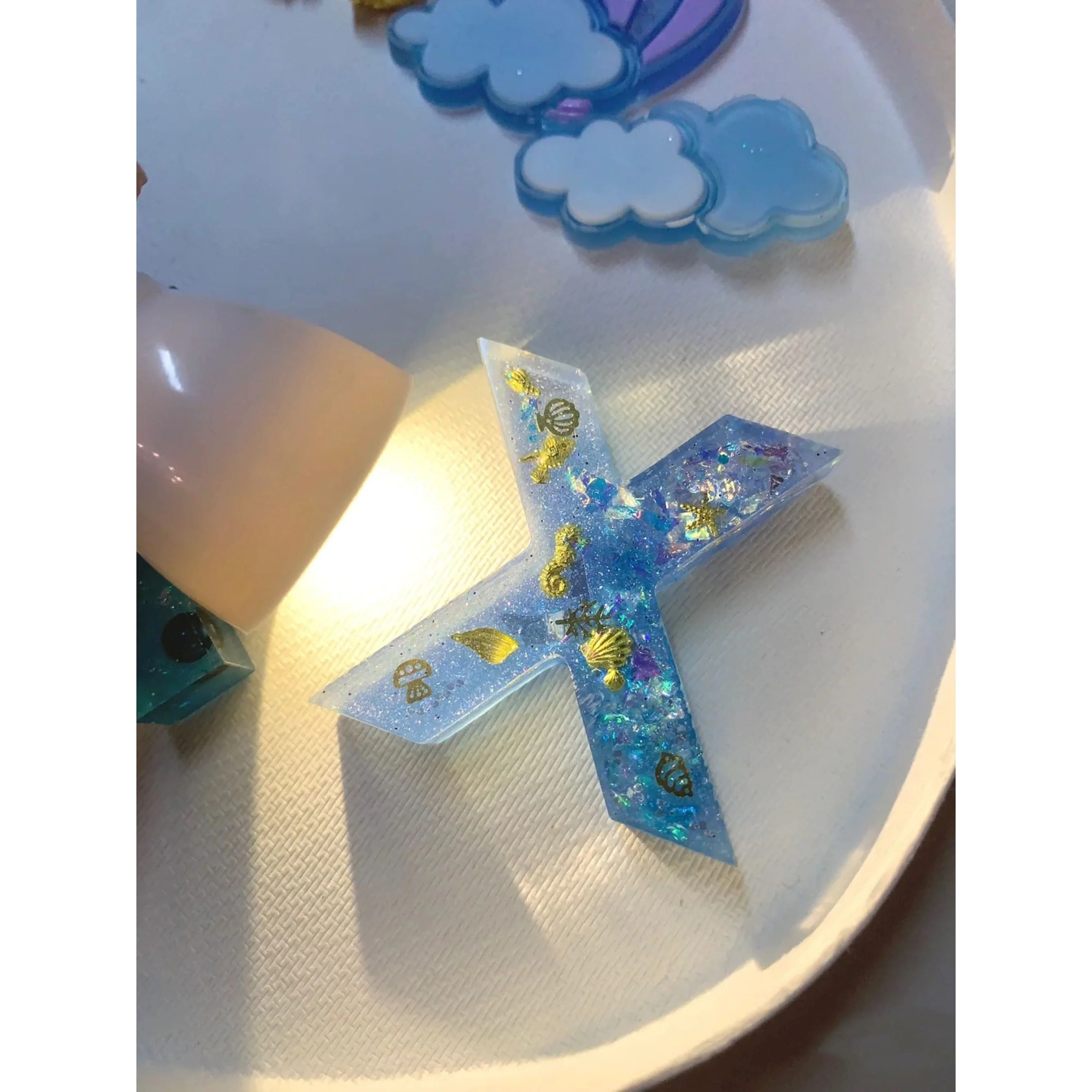 Urban Crafter - Large  Alphabet Silicone Mould  - X -Height:15.2cm - Image 2