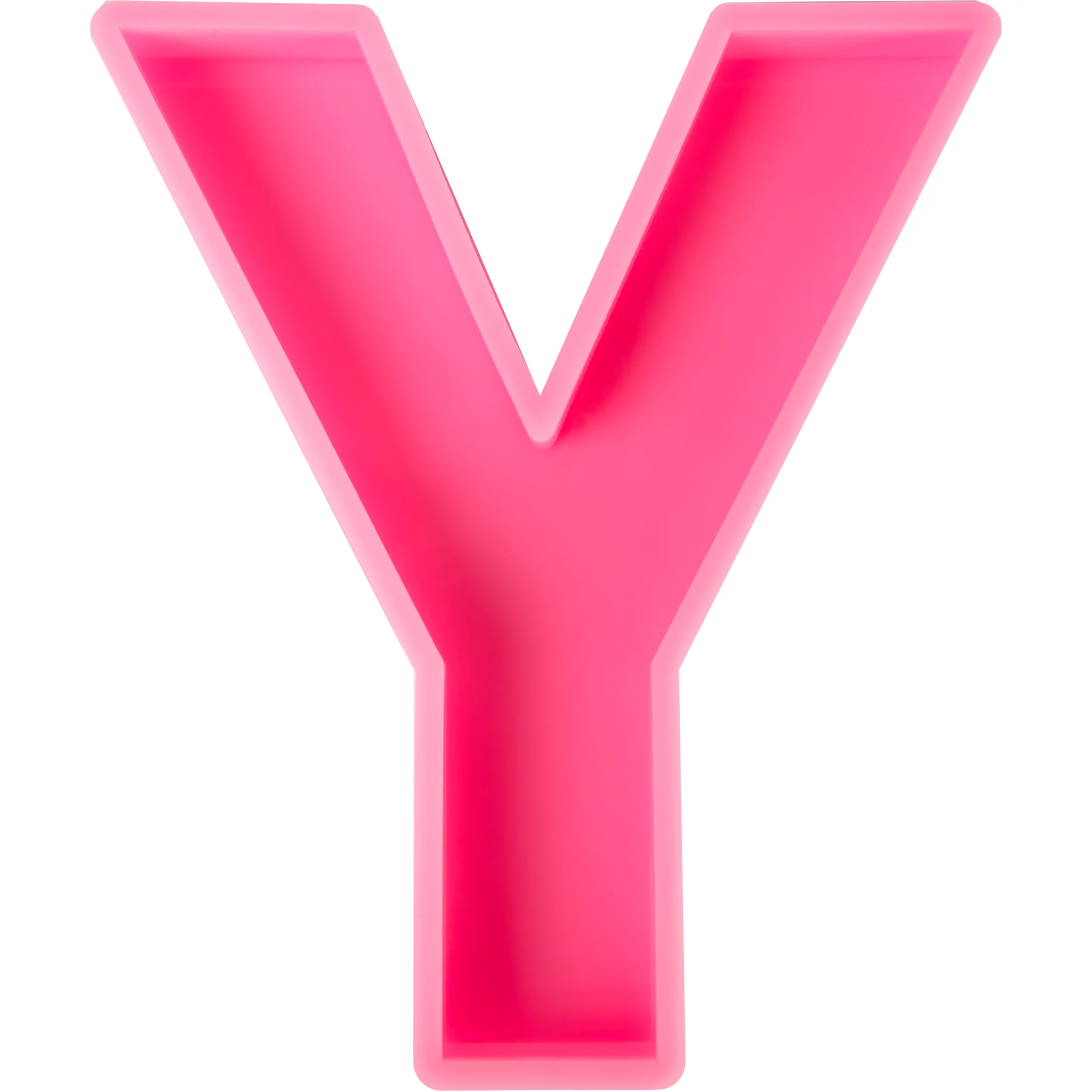 Urban Crafter - Large  Alphabet Silicone Mould  - Y -Height:15.2cm - Image 3