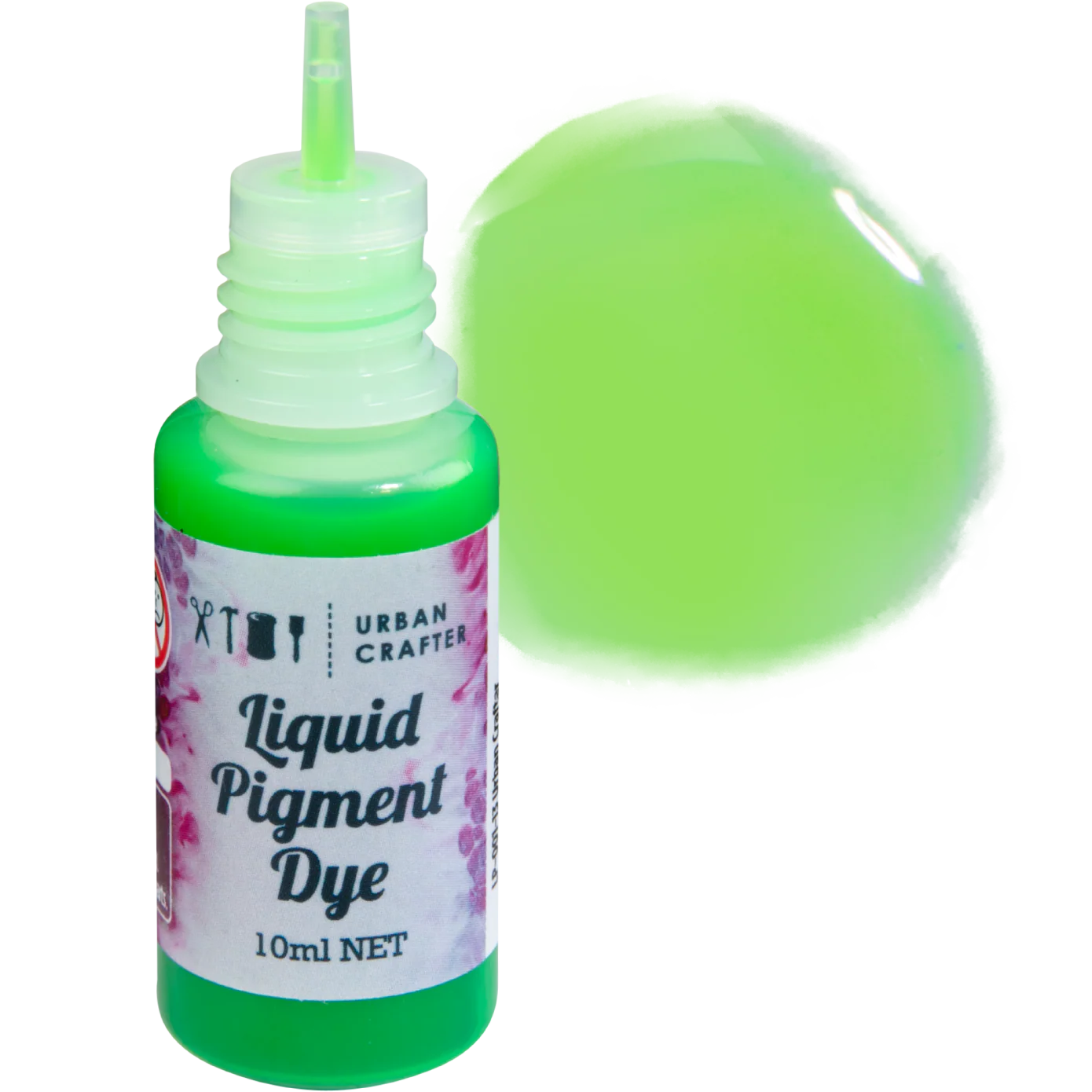 Urban Crafter Liquid Pigment Dye-Fluorescence Green 10ml