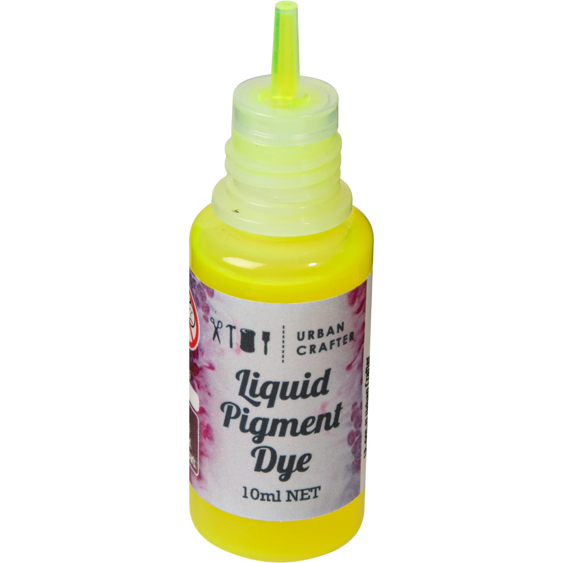 Urban Crafter Liquid Pigment Dye-Lemon Yellow 10ml - Image 3