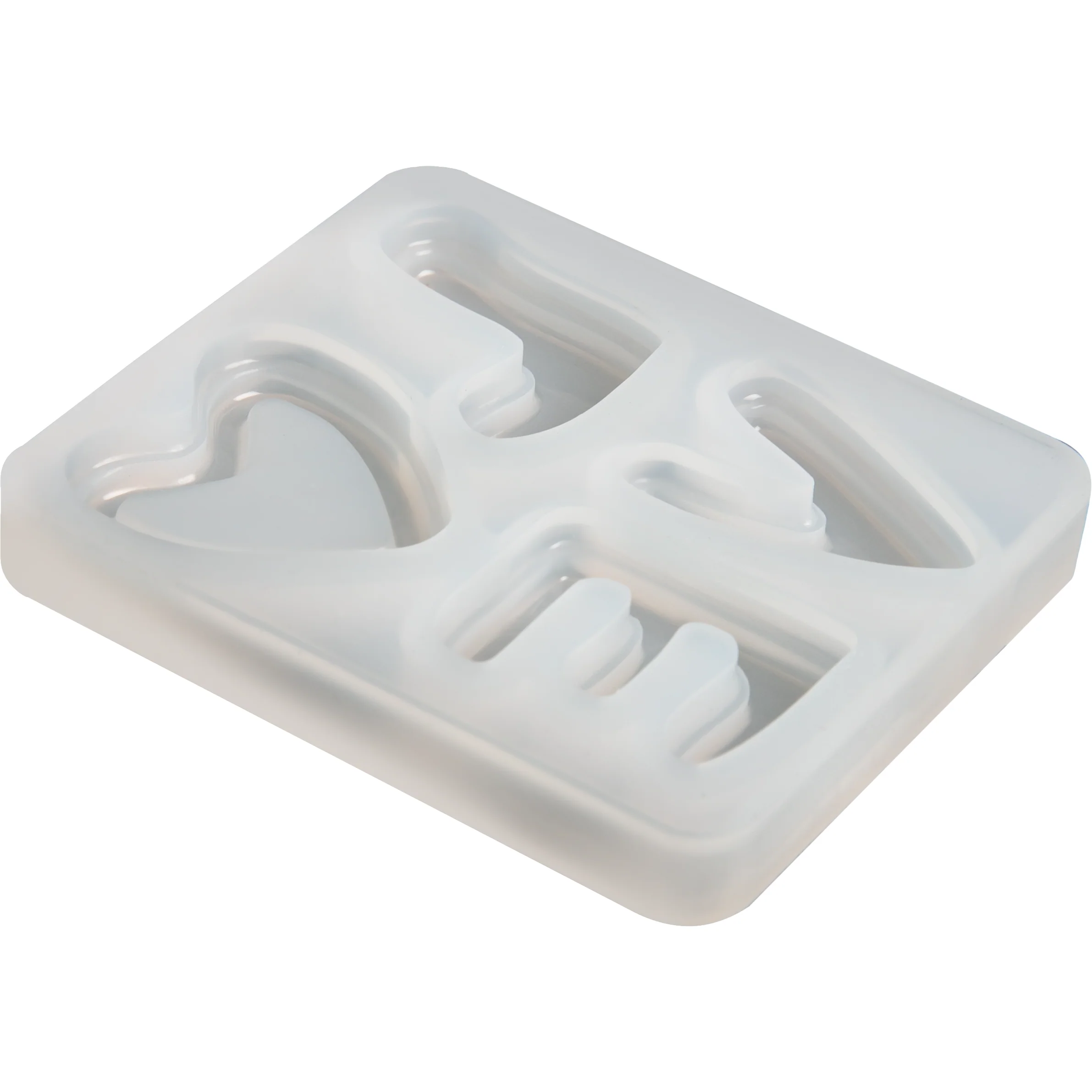 Urban Crafter LOVE Silicone Mould 5.8x5x0.8cm - Image 4