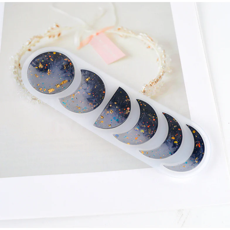 Urban Crafter Moon Phases Silicone Resin Mould-Small - Image 6