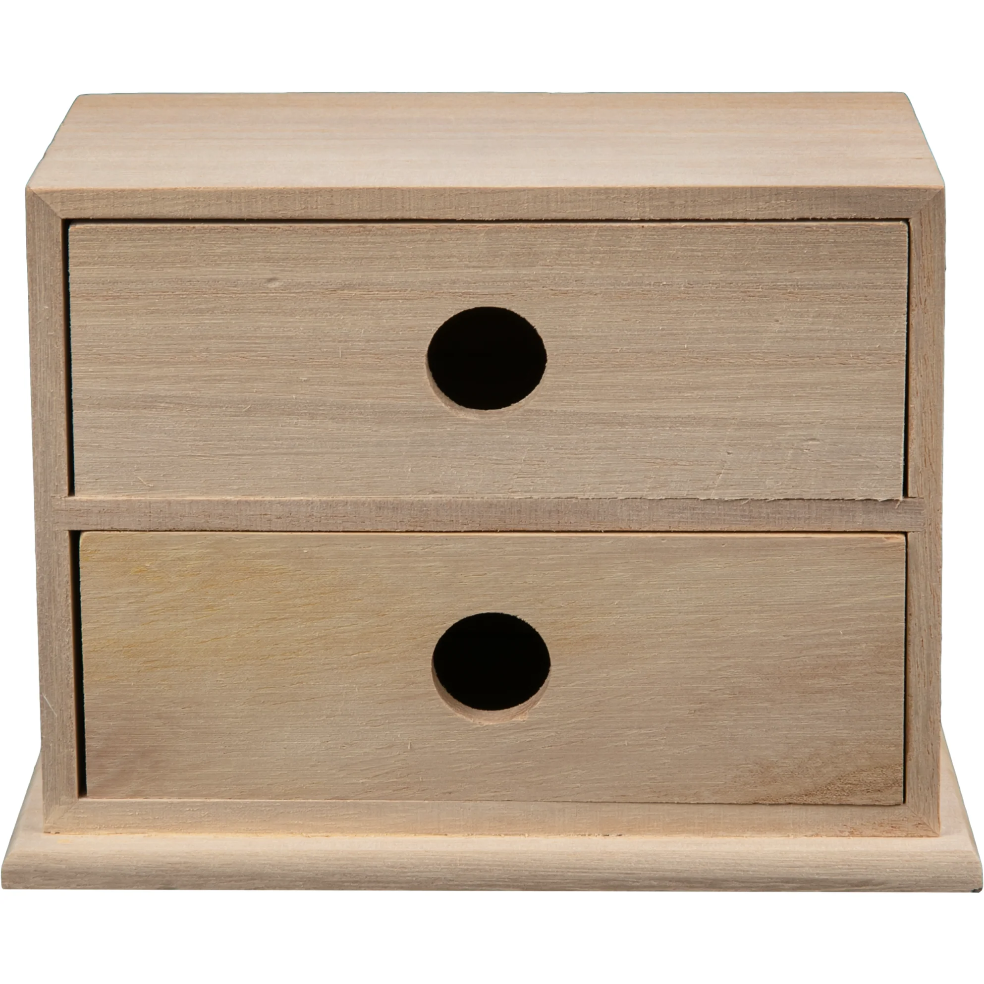 Urban Crafter Paulowina Two Drawer Storage Box 15 x 9.5 x 10cm - Image 3