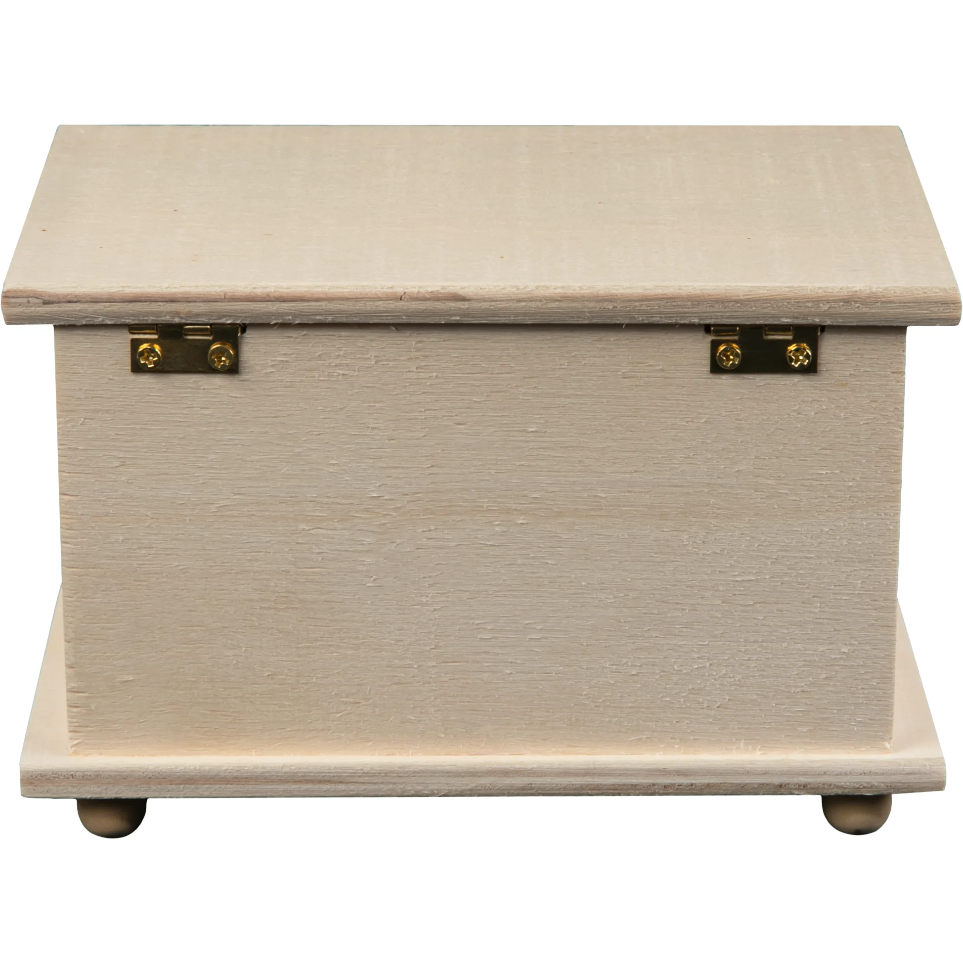 Urban Crafter Plywood Jewellery Box with Flip Open Lid and Single Drawer 15 x 9.5 x 10cm - Image 4