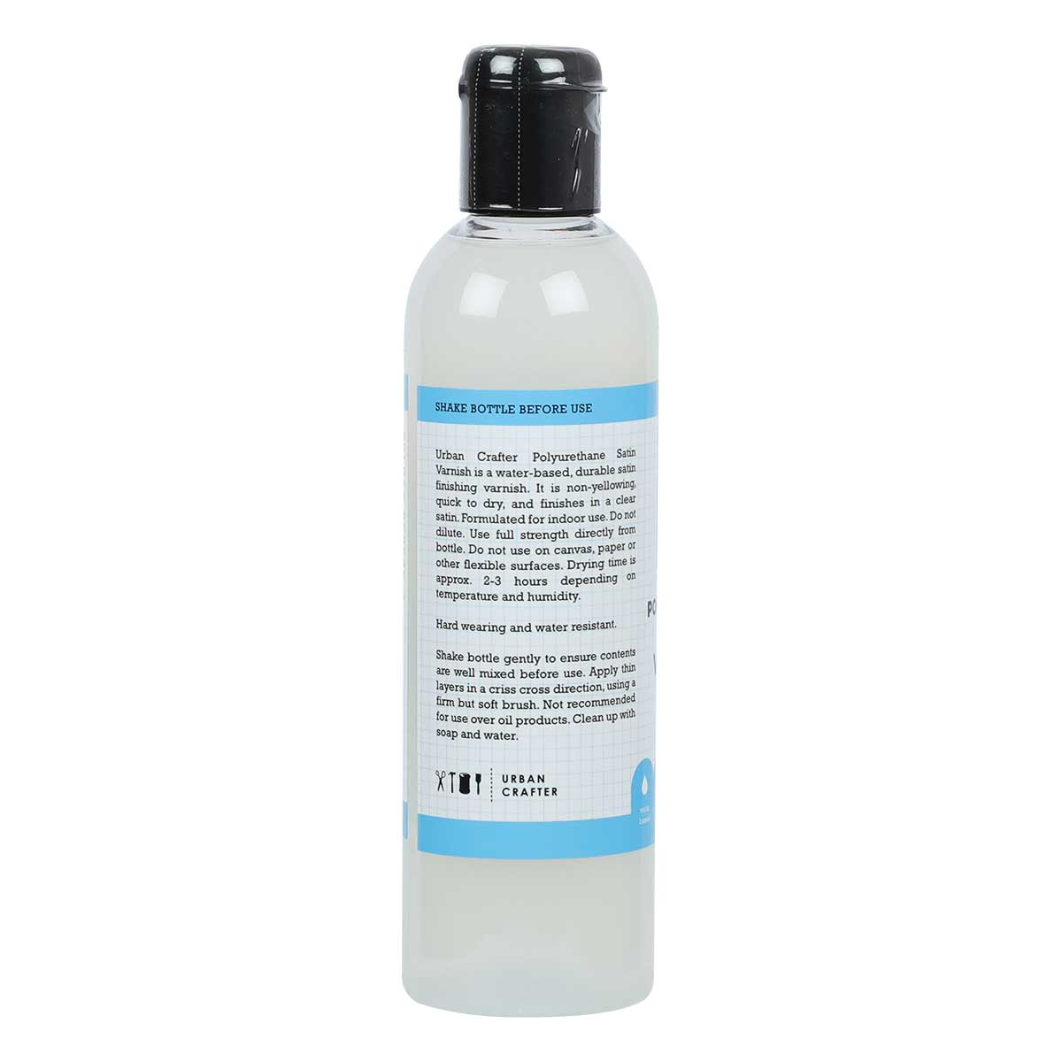Urban Crafter Polyurethane Satin Varnish 250ml - Image 2