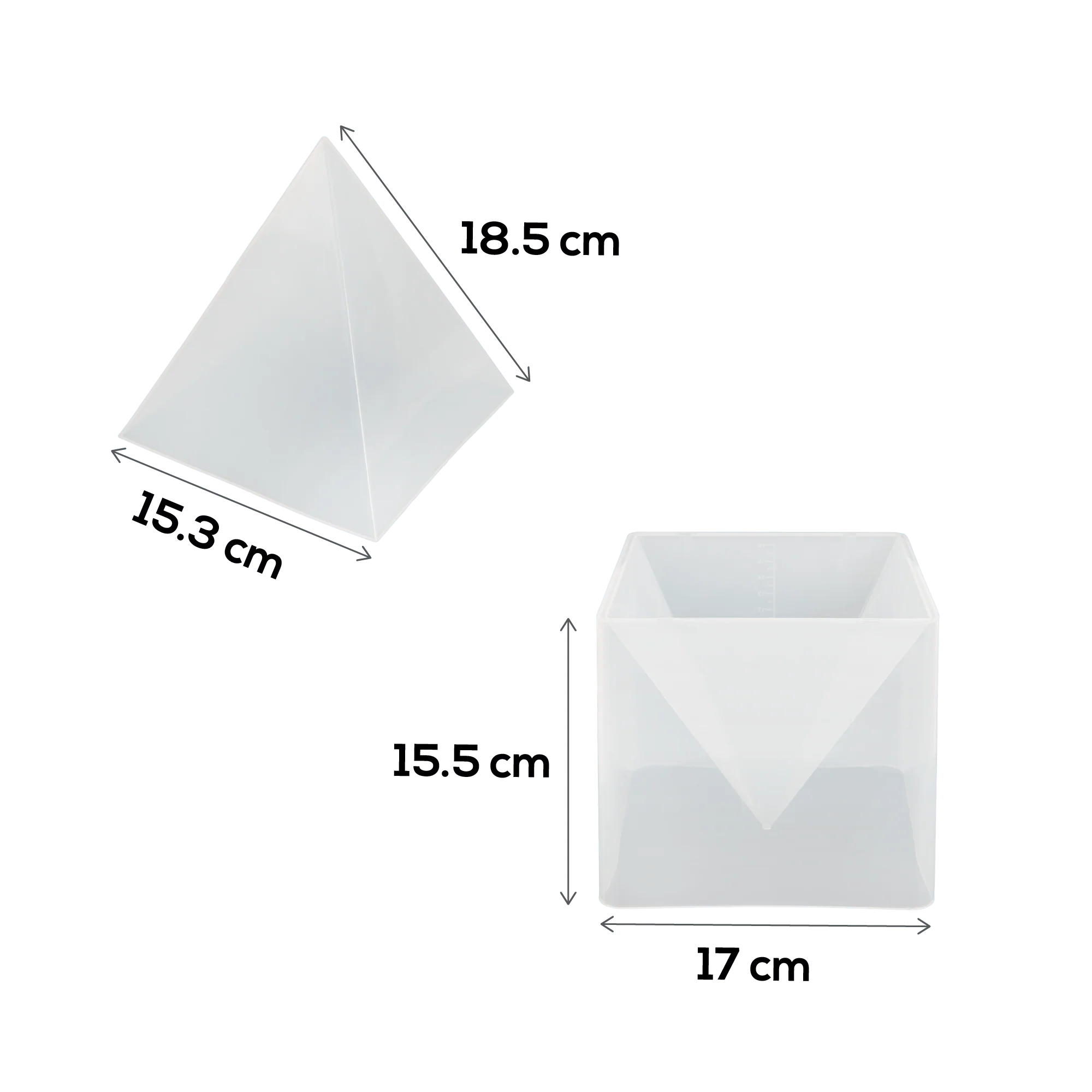 Urban Crafter Pyramid Silicone Mould-Extra Large - Image 7