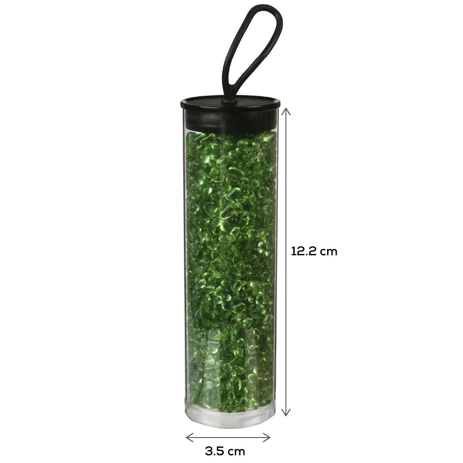 Urban Crafter Quartz Crush Green glass 3-5mm 150g - Image 6
