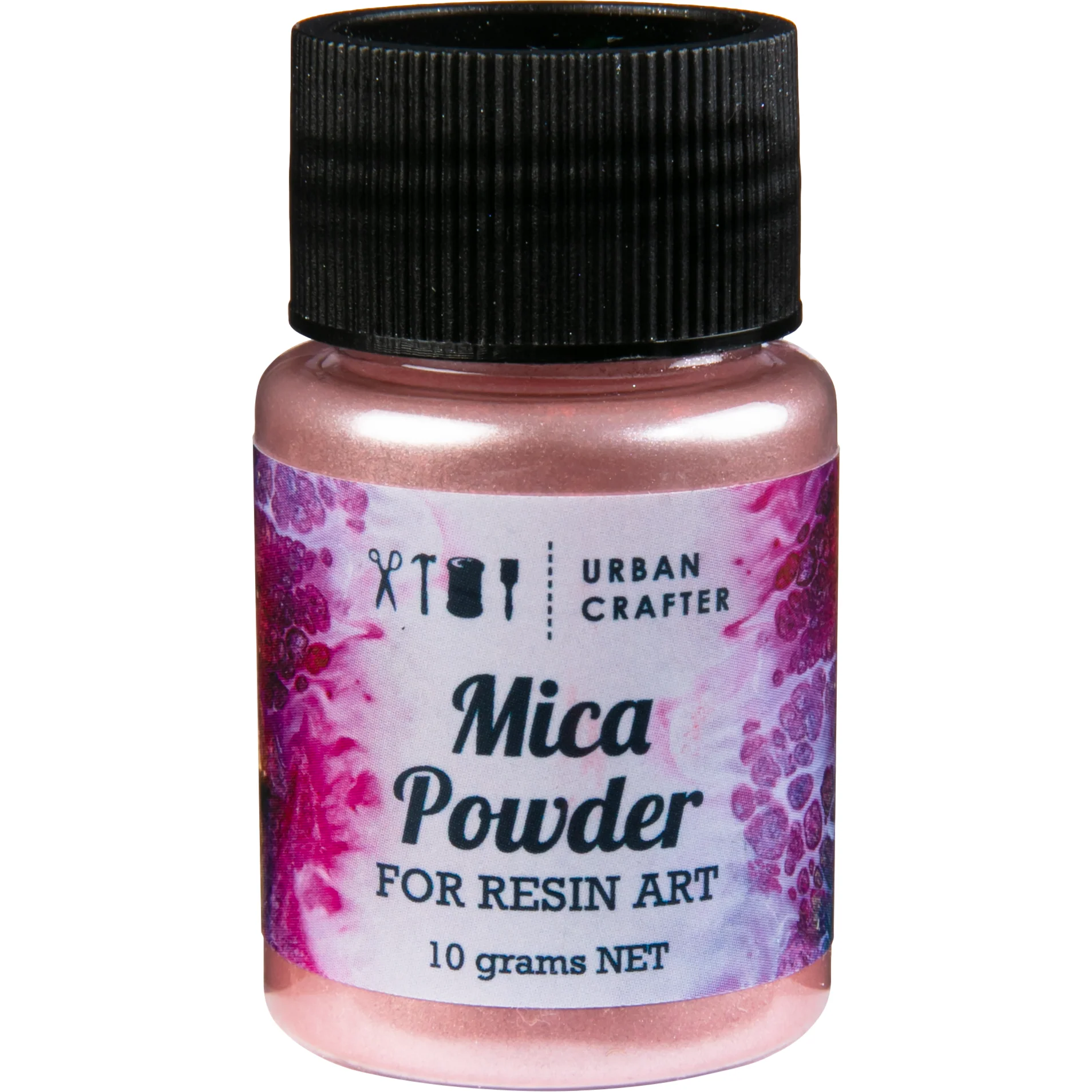 Urban Crafter Resin Mica Powder-Rose Pink 10g - Image 4