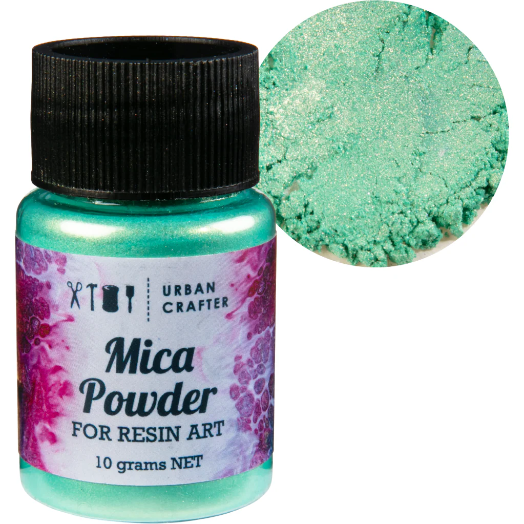 Urban Crafter Resin Mica Powder-Seafoam Green 10g