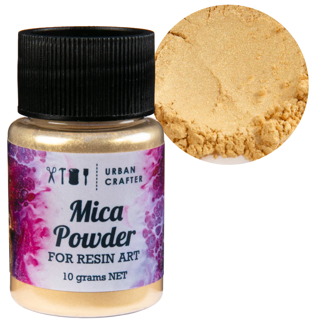 Urban Crafter Resin Mica Powder-Sunset Gold 10g