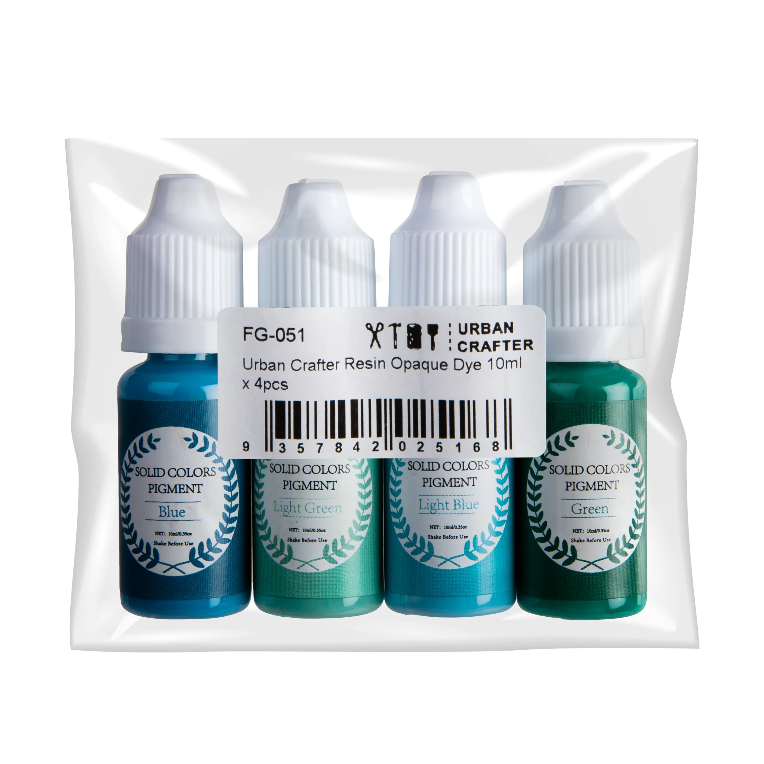 Urban Crafter Resin Opaque Dye 10ml (4 Pieces) - Image 3