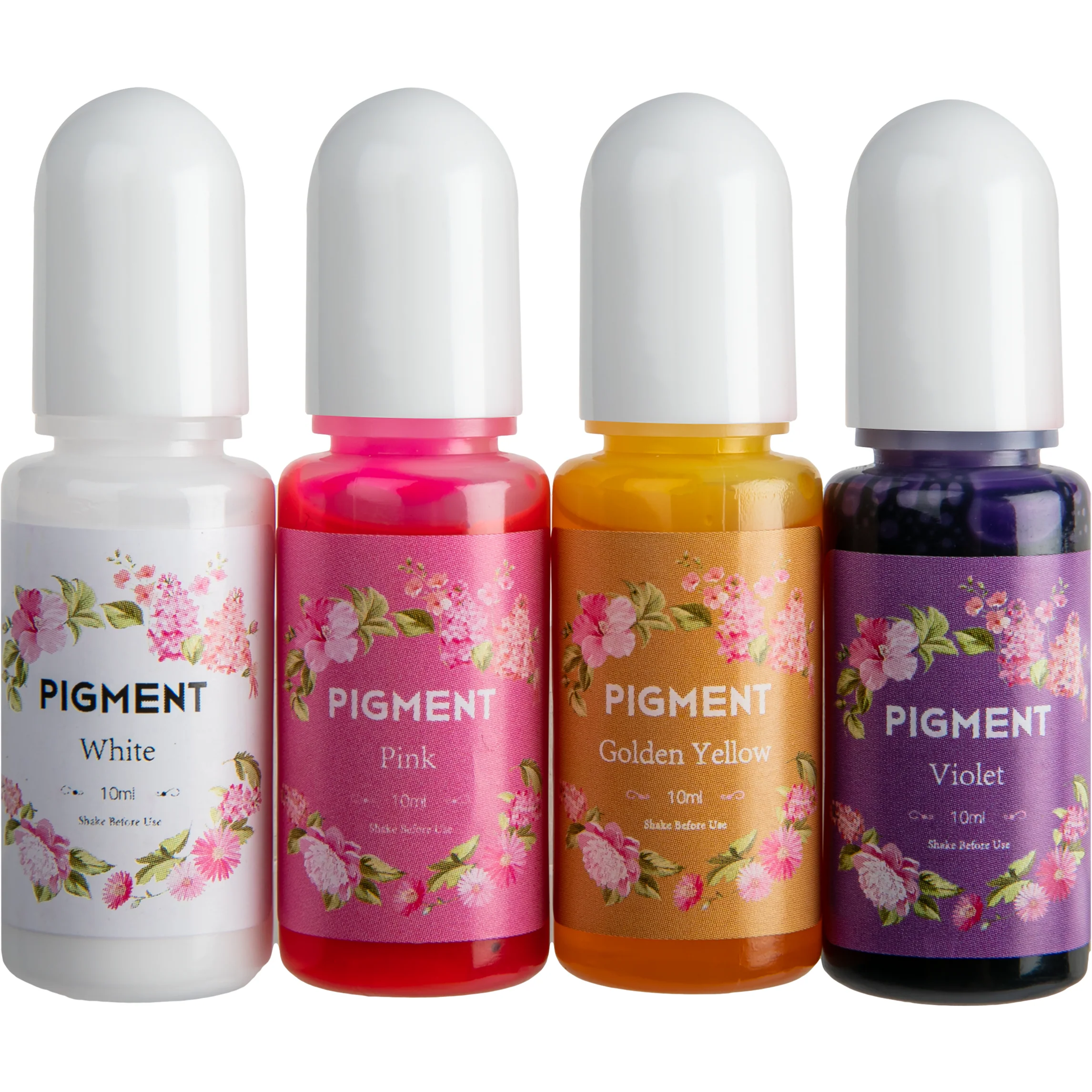 Urban Crafter Resin Translucent Dye 10ml (4 Pieces) for Epoxy Resin