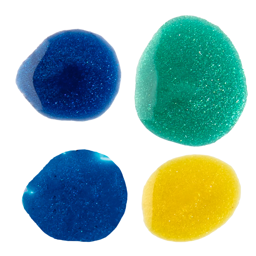 Urban Crafter Resin Pearlescent Dye 10ml (4 Pieces) for Epoxy Resin Sapphire, Blue, Yellow, Green - Image 3