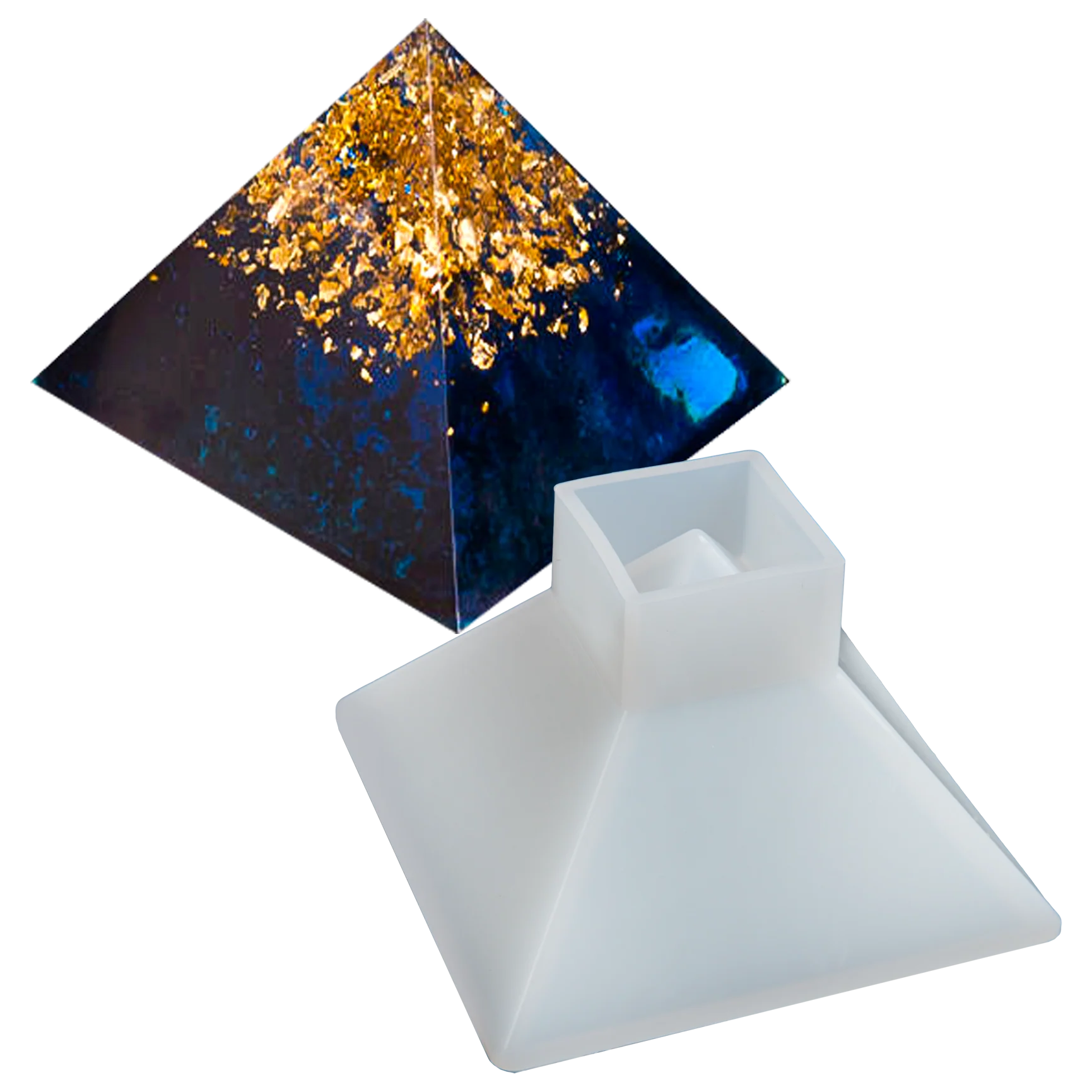 Urban Crafter Resin Silicone Mould-Pyramid, Large