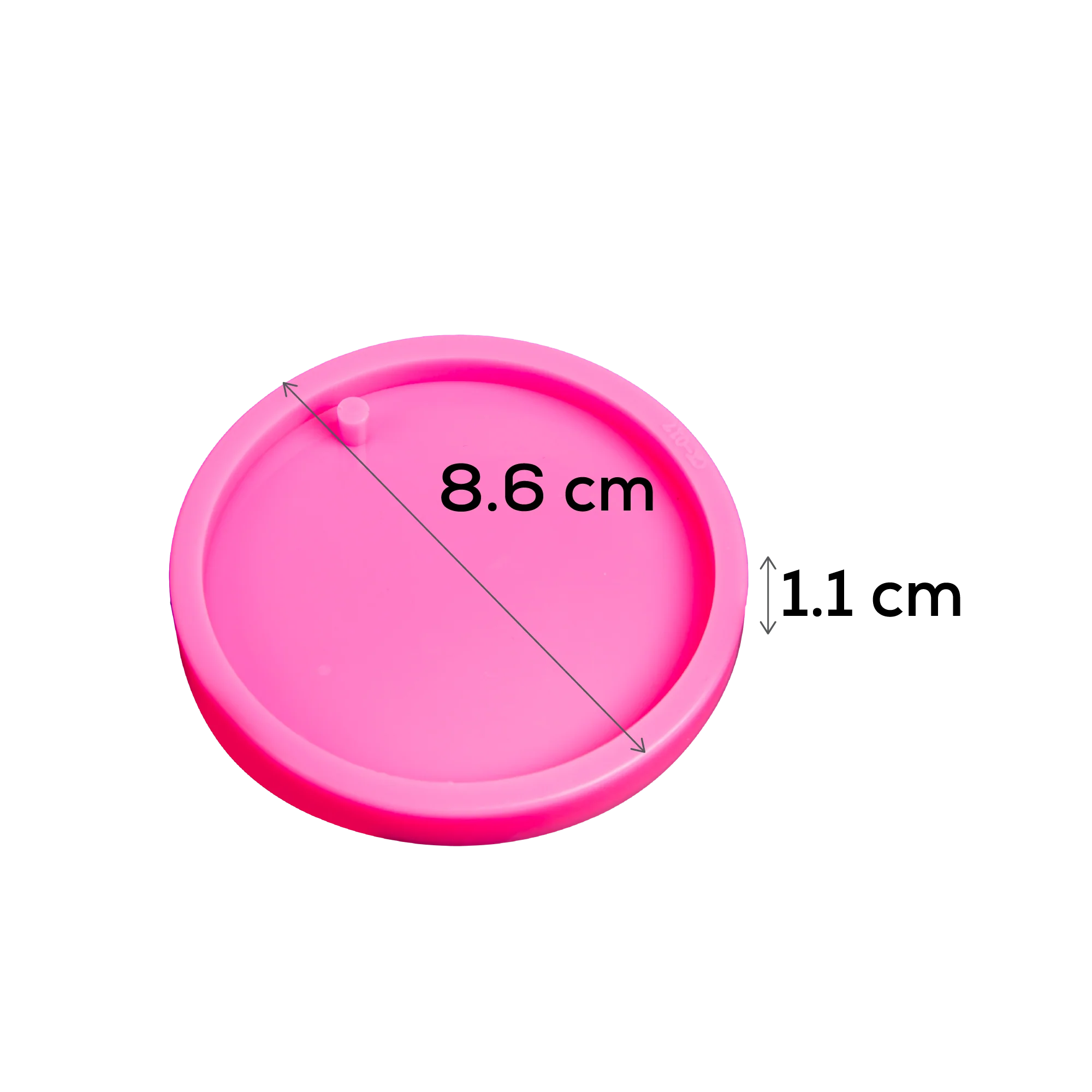 Urban Crafter Round Keyring Mould-Round Keyring, Large - Image 5