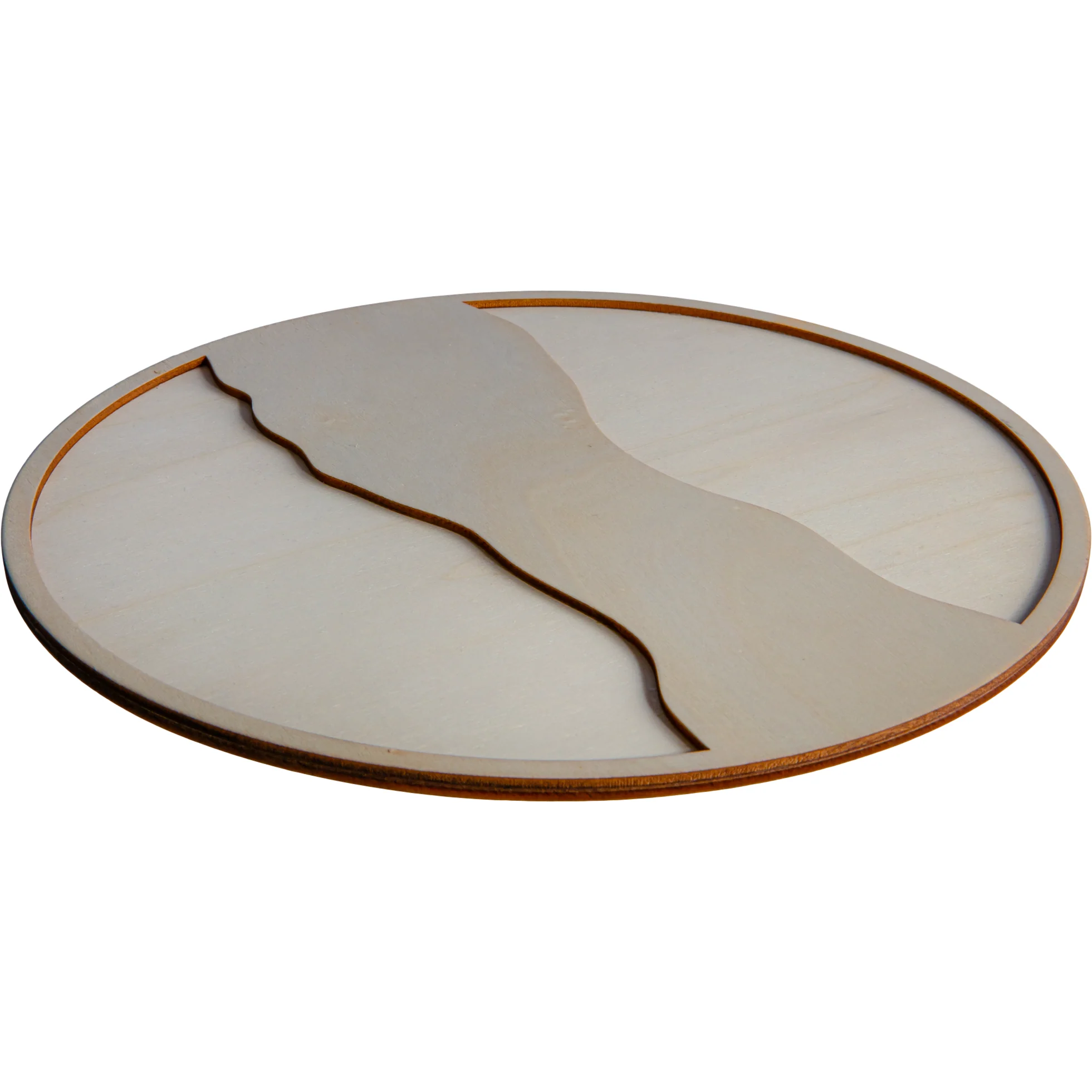 Urban Crafter Round Plywood Panel for Resin Art 25 x 25x 0.6cm - Image 6