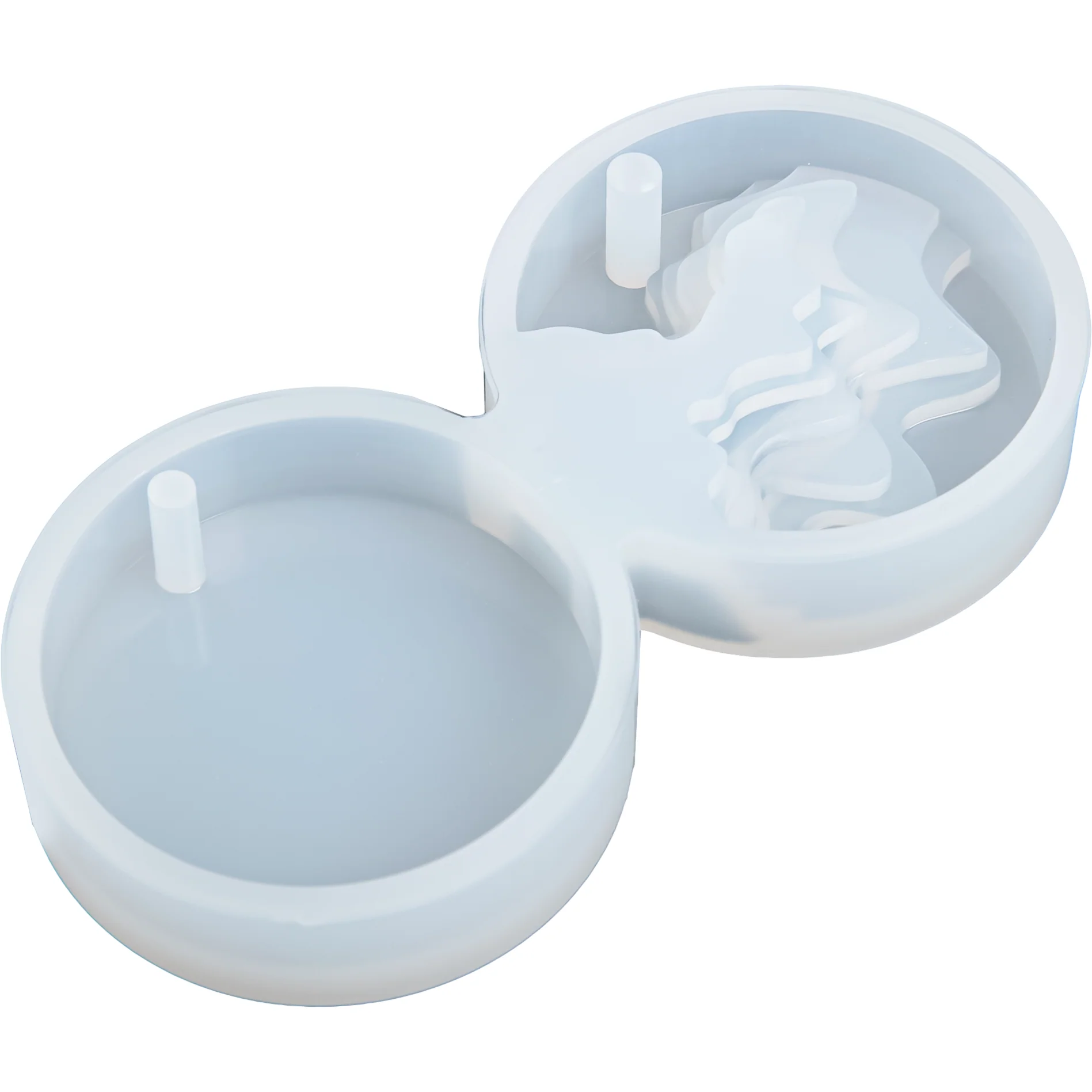 Urban Crafter Silicone Beach Topographic Pendant Mould-Round - Image 3