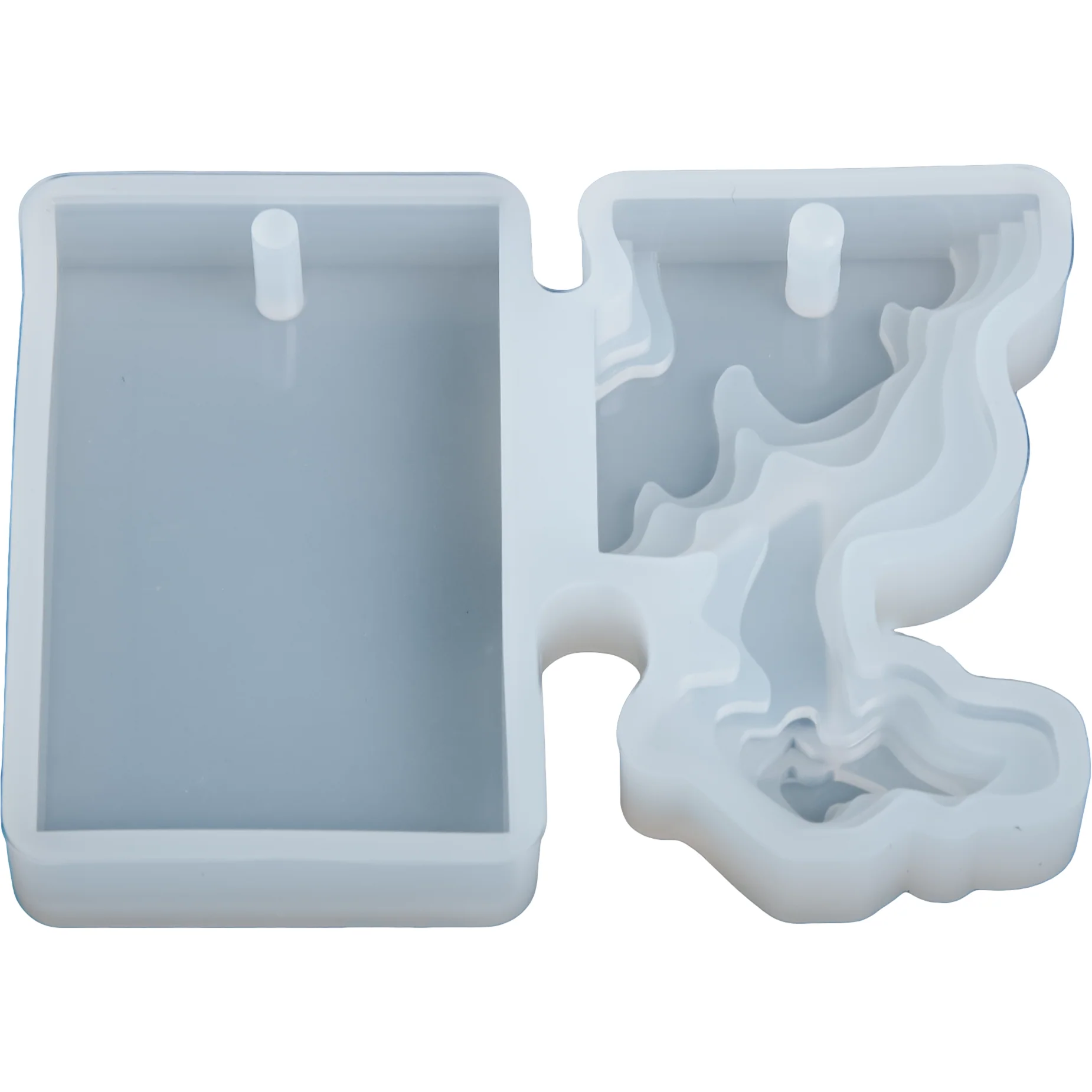 Urban Crafter Silicone Beach Topographic Pendant Mould-Square - Image 4