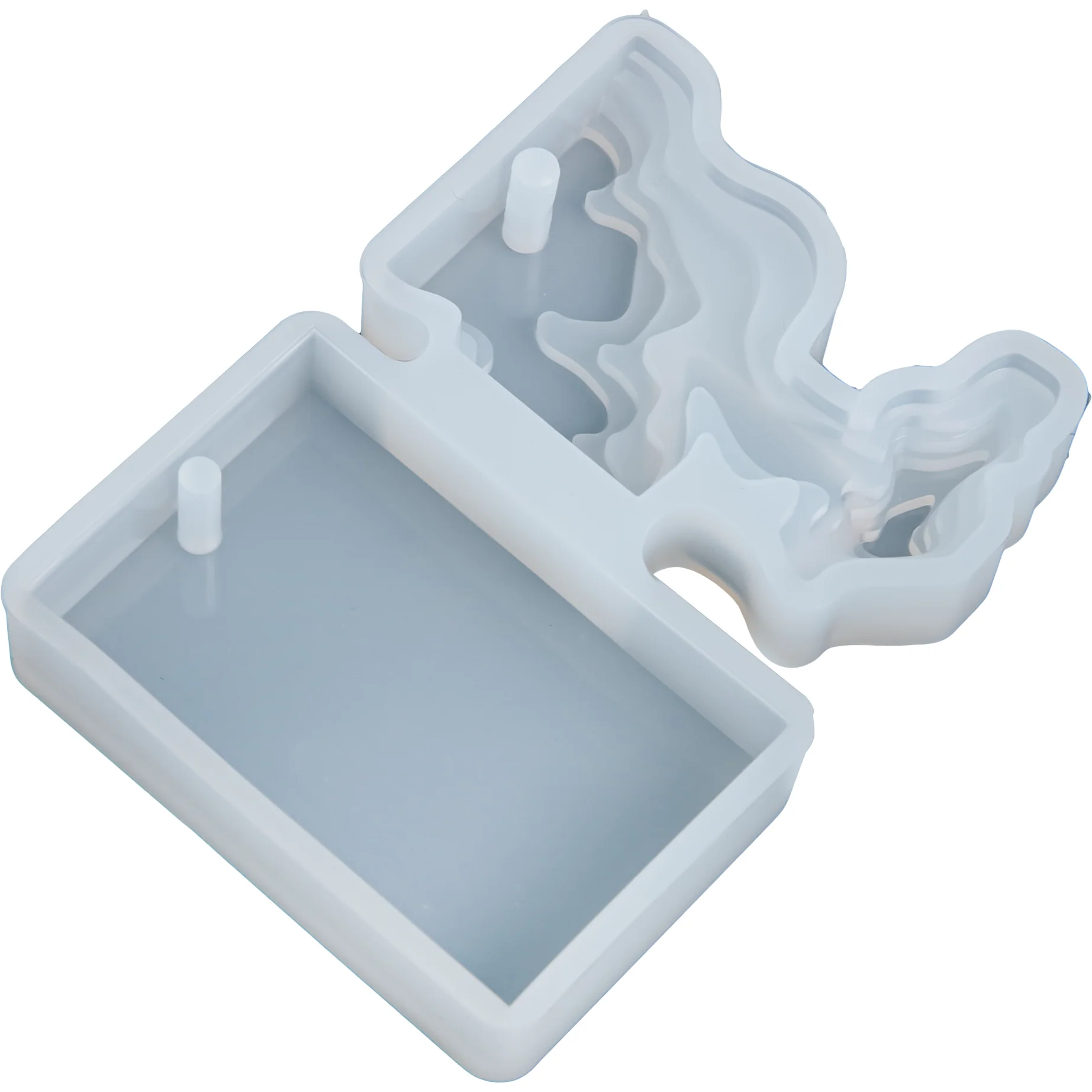Urban Crafter Silicone Beach Topographic Pendant Mould-Square - Image 5