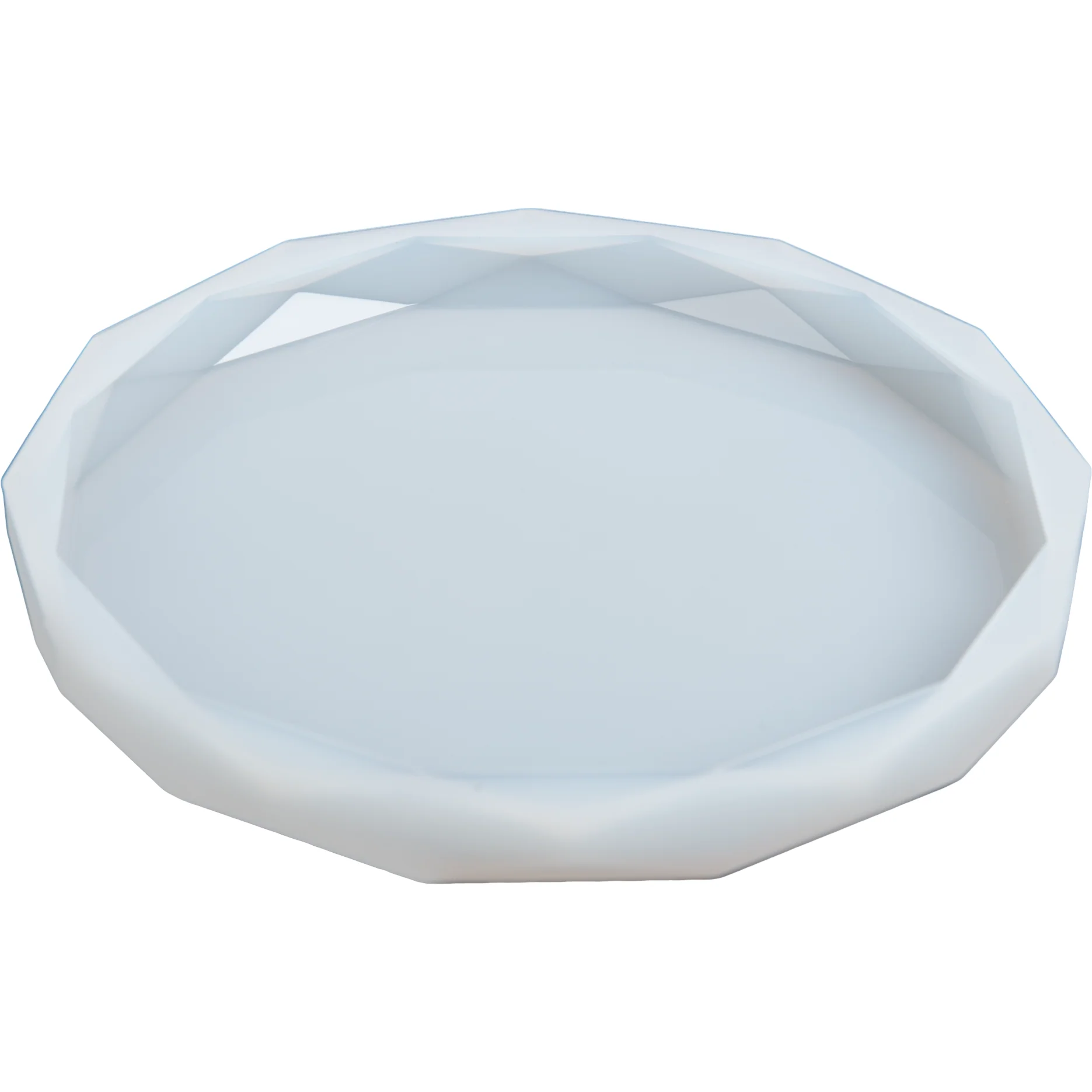 Urban Crafter Silicone Coaster Mould-Diamond Round, Large - Image 2