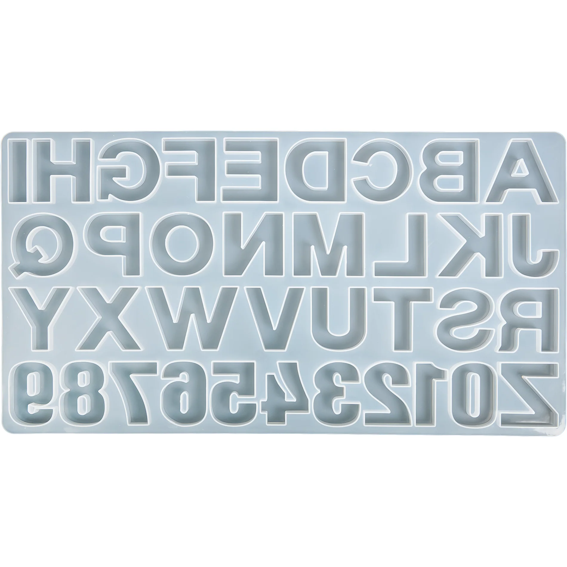 Urban Crafter Silicone Mould-Alphabet & Number Mould - Image 2