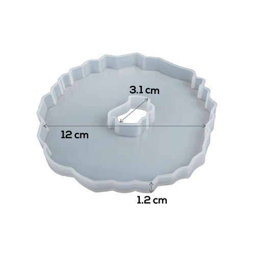 Urban Crafter Silicone Mould Geode Coaster-Coaster D2 - Image 5